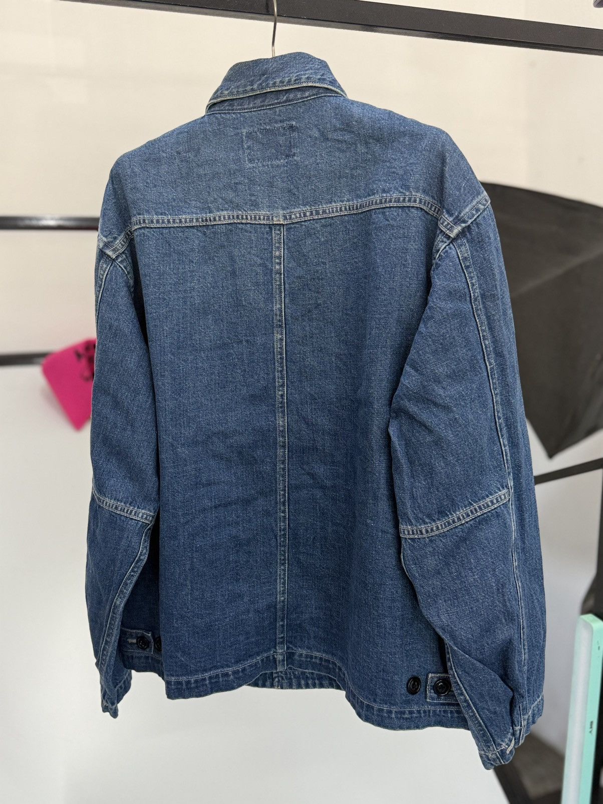 Schott 🔥 SCHOTT N.Y.C Amekaji Japan Denim Style Chore Jacket - L Size US L / EU 52-54 / 3 - 14 Thumbnail