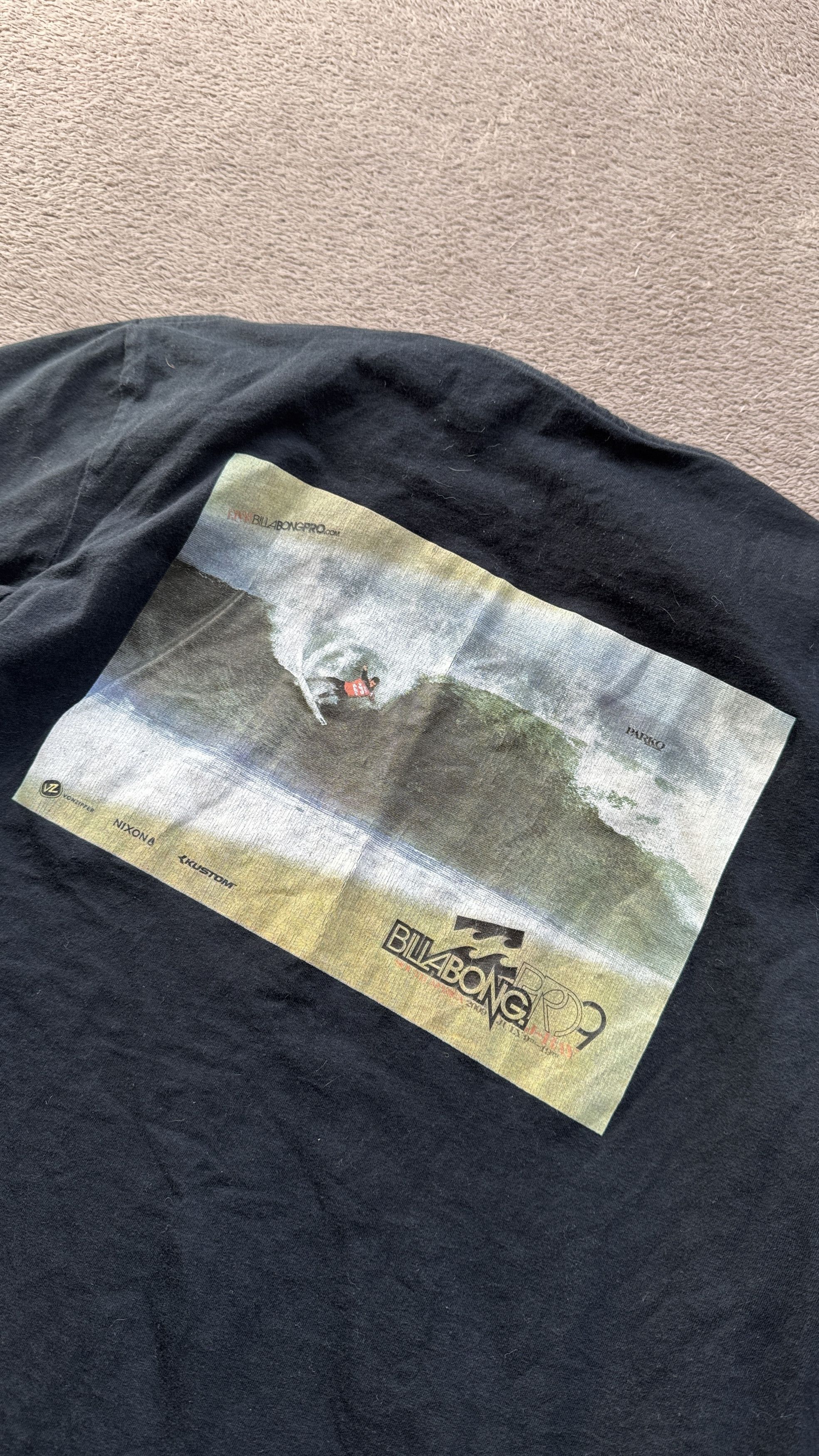 Vintage Y2K Billabong SK8 Surf vintage Big Logo South Africa Tee Size US M / EU 48-50 / 2 - 4 Thumbnail