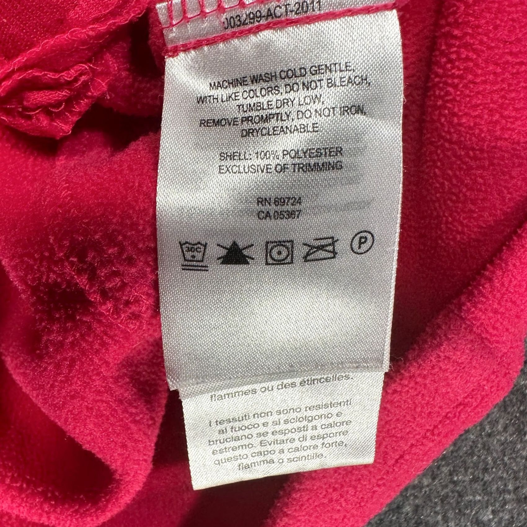 Logo 7 Columbia Jacket Womens Small Pink Fleece Full Zip Pockets Logo Size S / US 4 / IT 40 - 6 Thumbnail