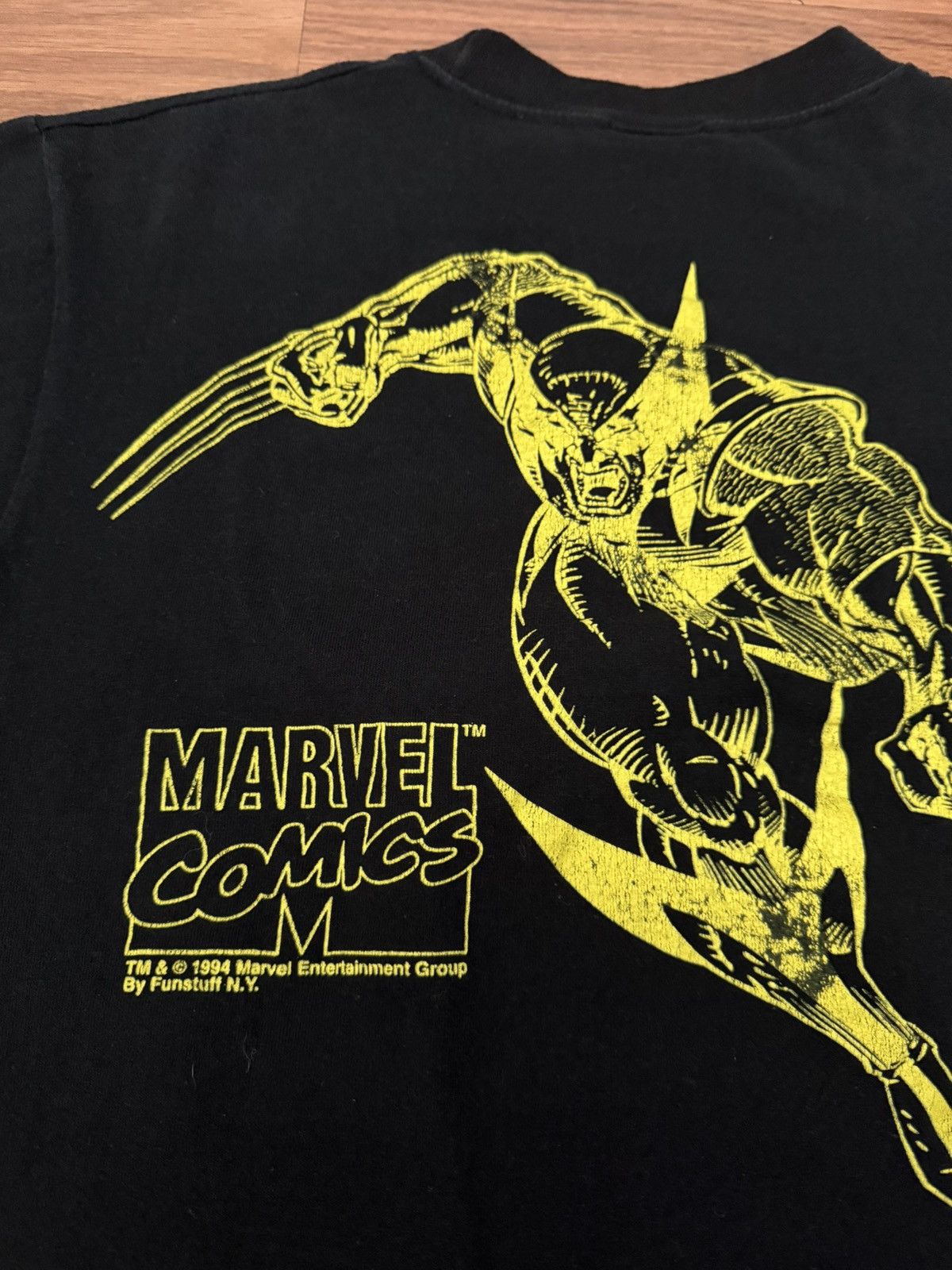 Vintage 1994 vintage vtg wolverine danger room t shirt marvel Size US M / EU 48-50 / 2 - 3 Thumbnail