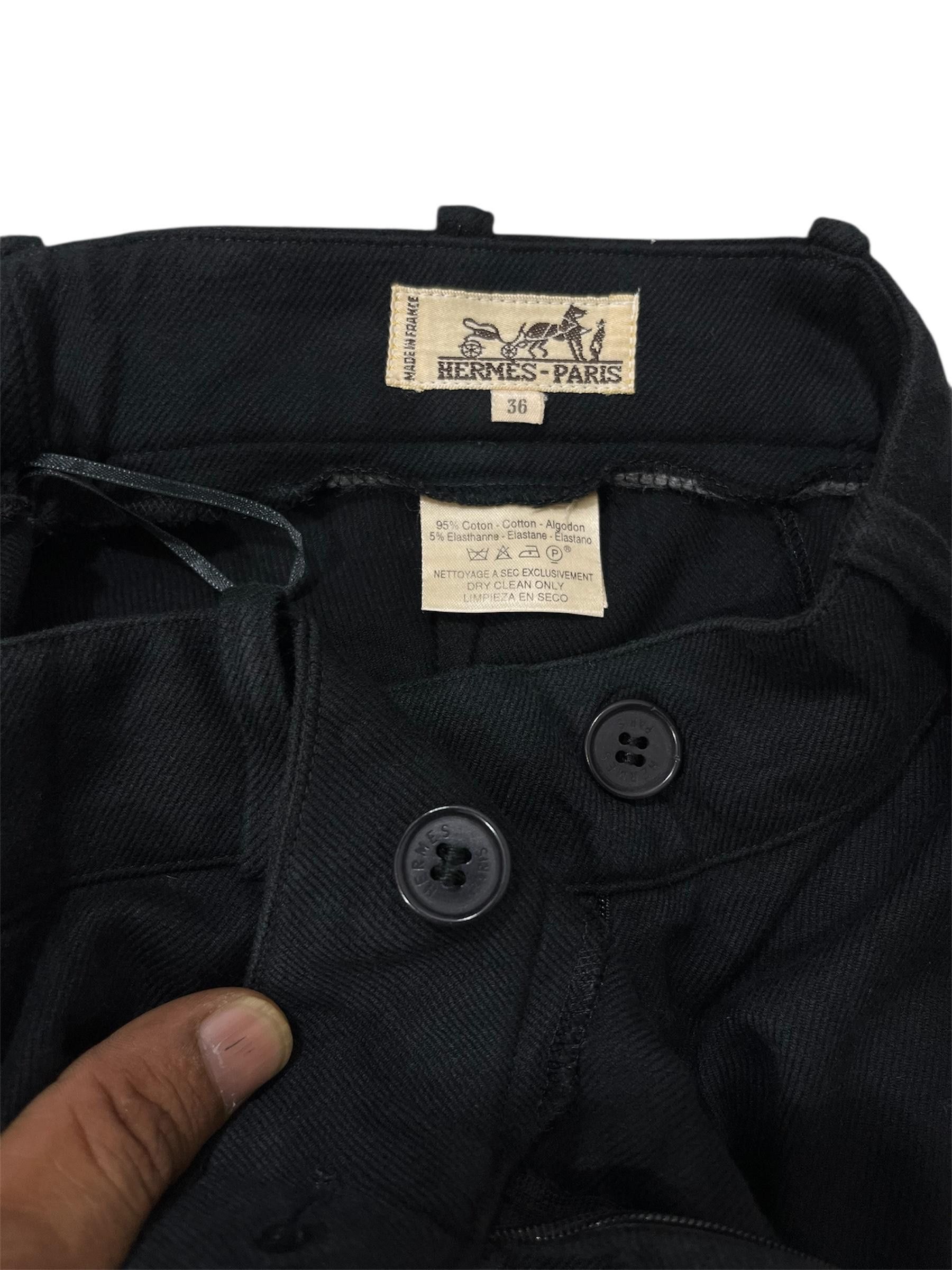 Hermes Vintage Hermes Jodhpurs Cotton Casual Pants Size 24" / US 00 / IT 34 - 7 Thumbnail