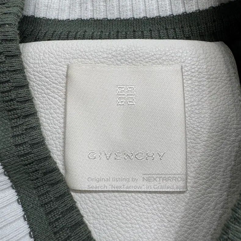 Givenchy Givenchy Size58 Wool and Leather Baseball Jacket Size US M / EU 48-50 / 2 - 3 Thumbnail
