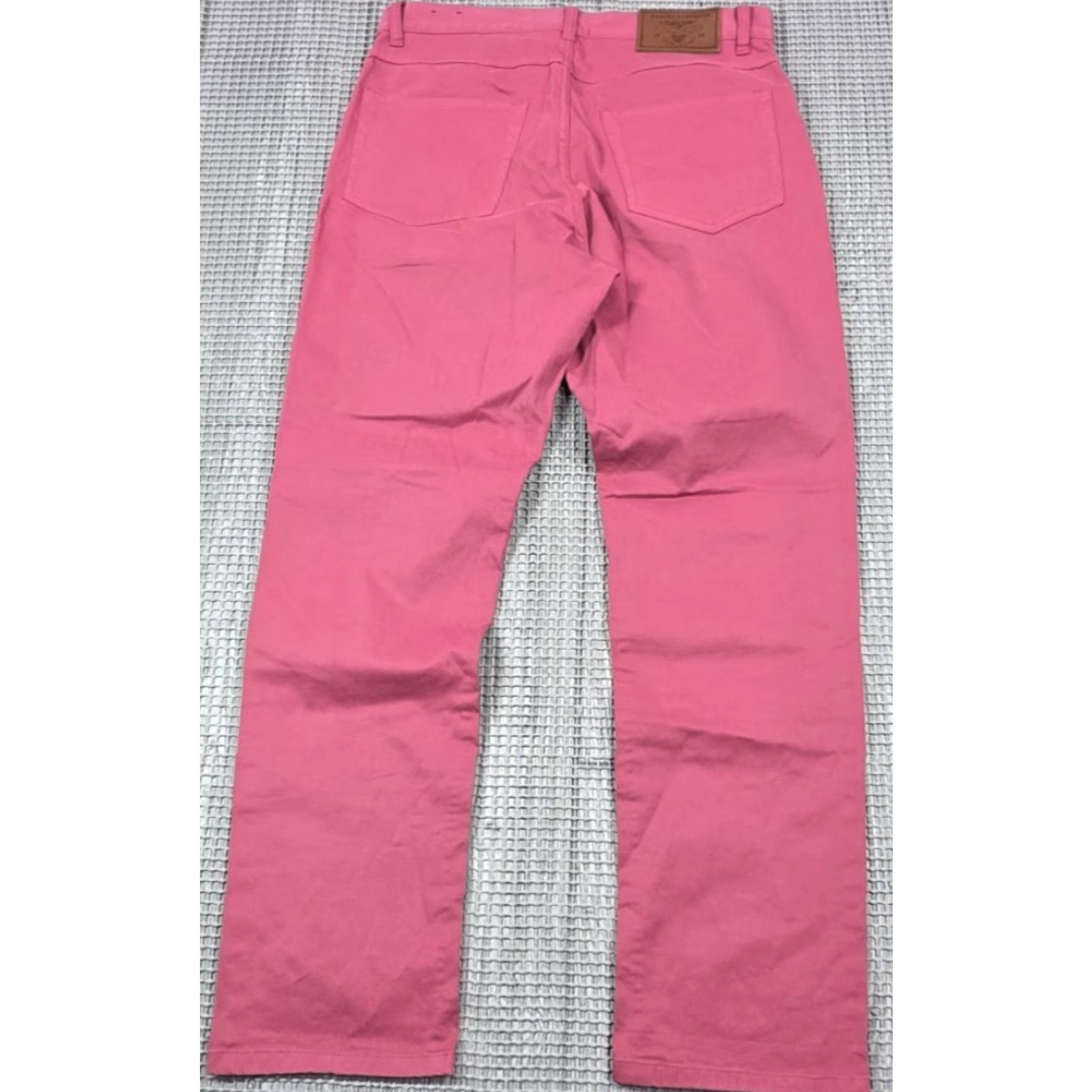 Brooks Brothers Brooks Brothers Twill Pants Mens 30x30 Pink Straight Leg 5 Pocket Stretch Chino Pants Mens Regular Pink 5-Pocket Brooks Brothers Cotton Spandex Size US 30 / EU 46 - 4 Thumbnail