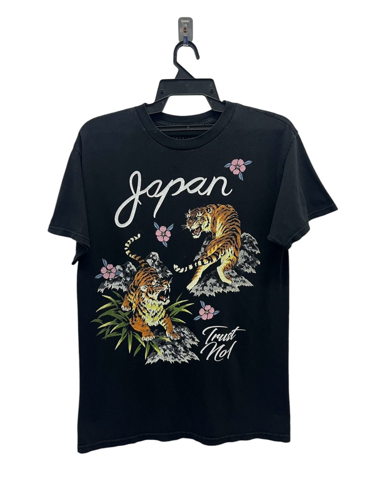 Japanese Brand × Vintage VINTAGE POPULAR POISON JAPAN TRUST NOT SHIRT Size US M / EU 48-50 / 2 - 1 Thumbnail