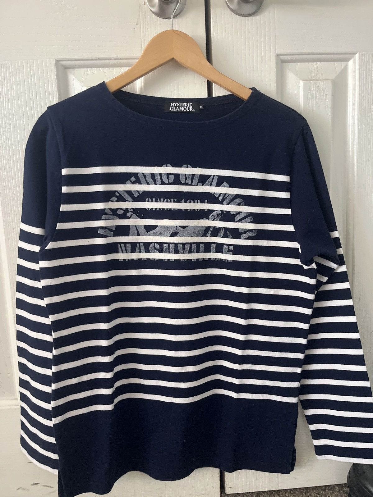 Hysteric Glamour Hysteric Glamour Striped Long Sleeve T Size US M / EU 48-50 / 2 - 1 Thumbnail