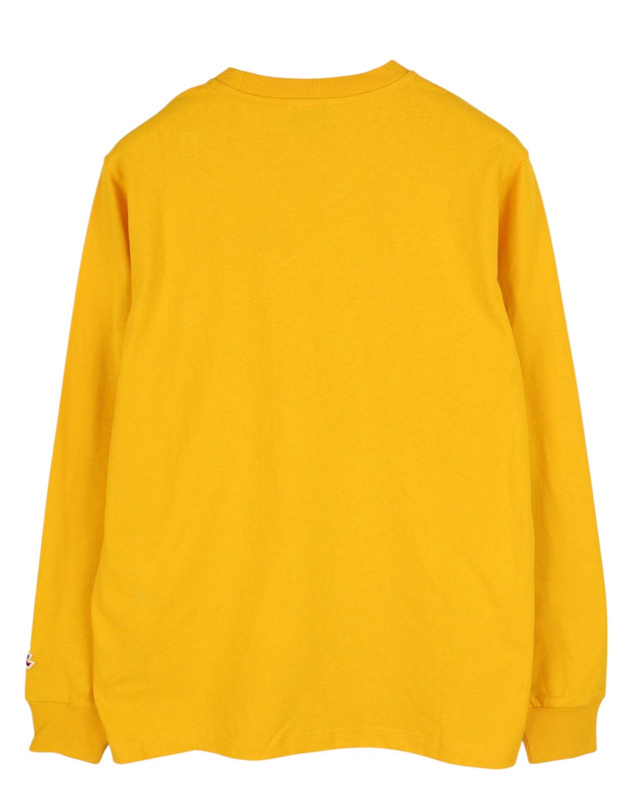 Diesel T-JUST-LS-B51 M Yellow Tricot Logo T-Shirt 41009 Size US M / EU 48-50 / 2 - 2 Thumbnail
