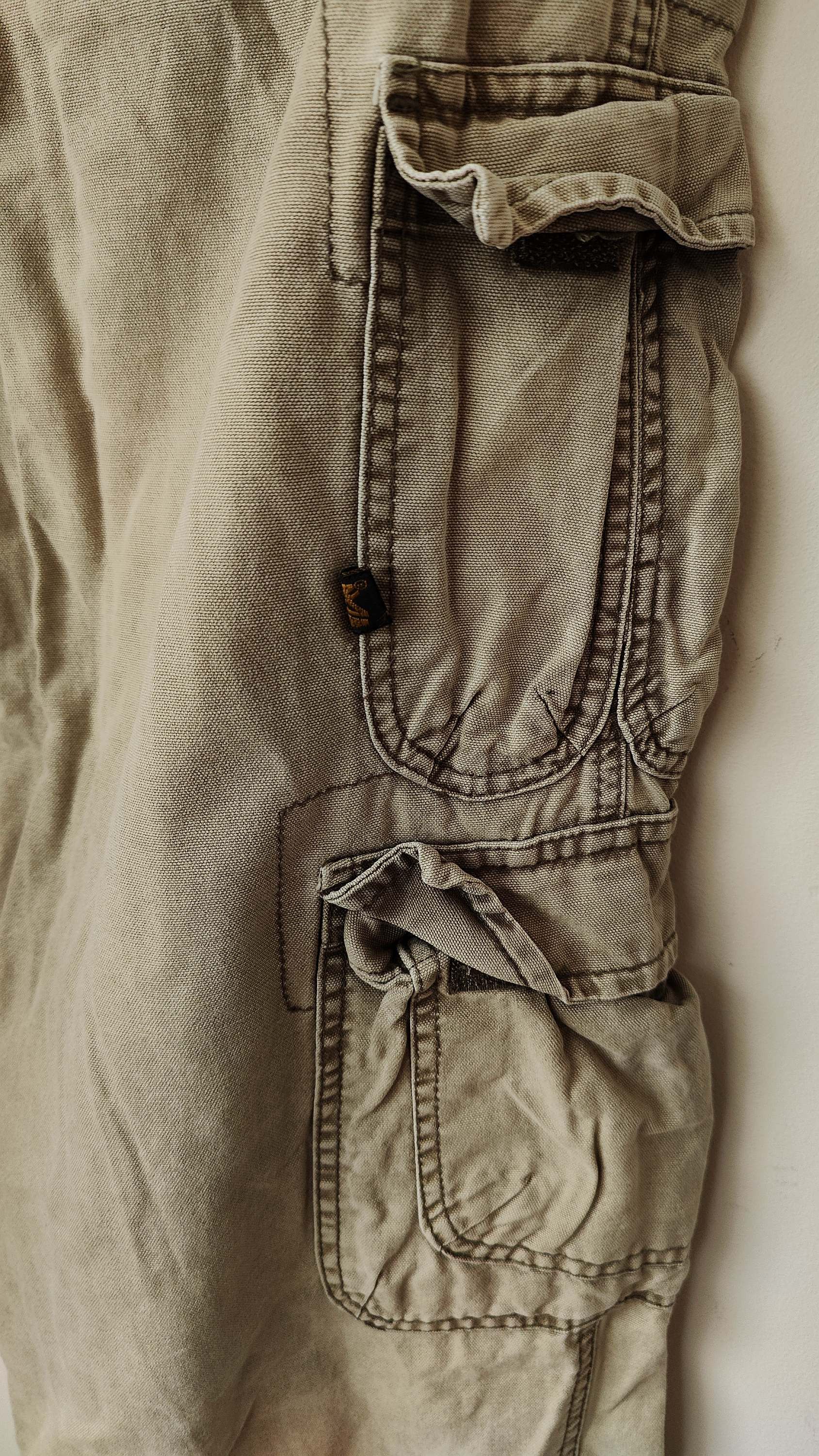 Alpha Industries × Vintage Alpha Industries USA 59 Vintage Multi Pocket Cargo Pants W34 Size US 34 / EU 50 - 9 Thumbnail