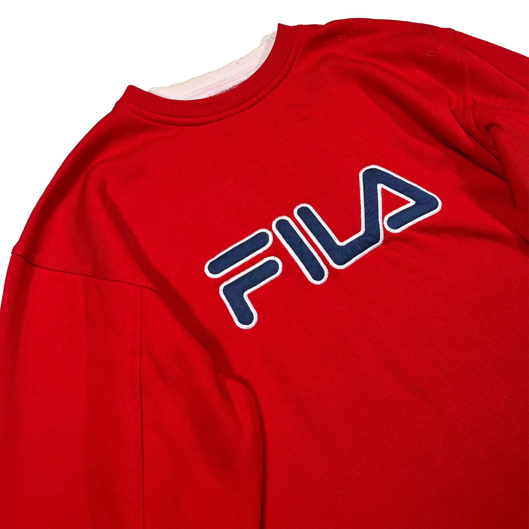 Fila Vintage Fila Logo Sweatshirt • L size Size US L / EU 52-54 / 3 - 3 Thumbnail