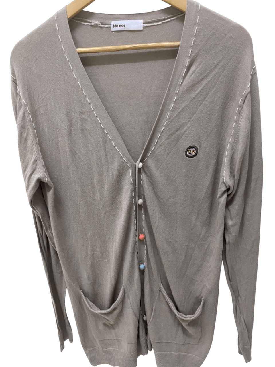 Issey Miyake × Ne-Net Ne net Issey Miyake Light Jacket Cardigan Size US M / EU 48-50 / 2 - 3 Thumbnail