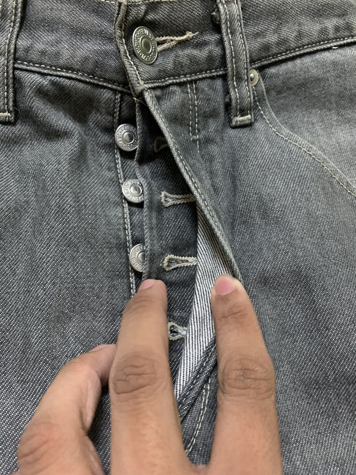 Levi's Vintage Clothing vintage levis engineered twist 90s washed denim Size US 30 / EU 46 - 6 Thumbnail