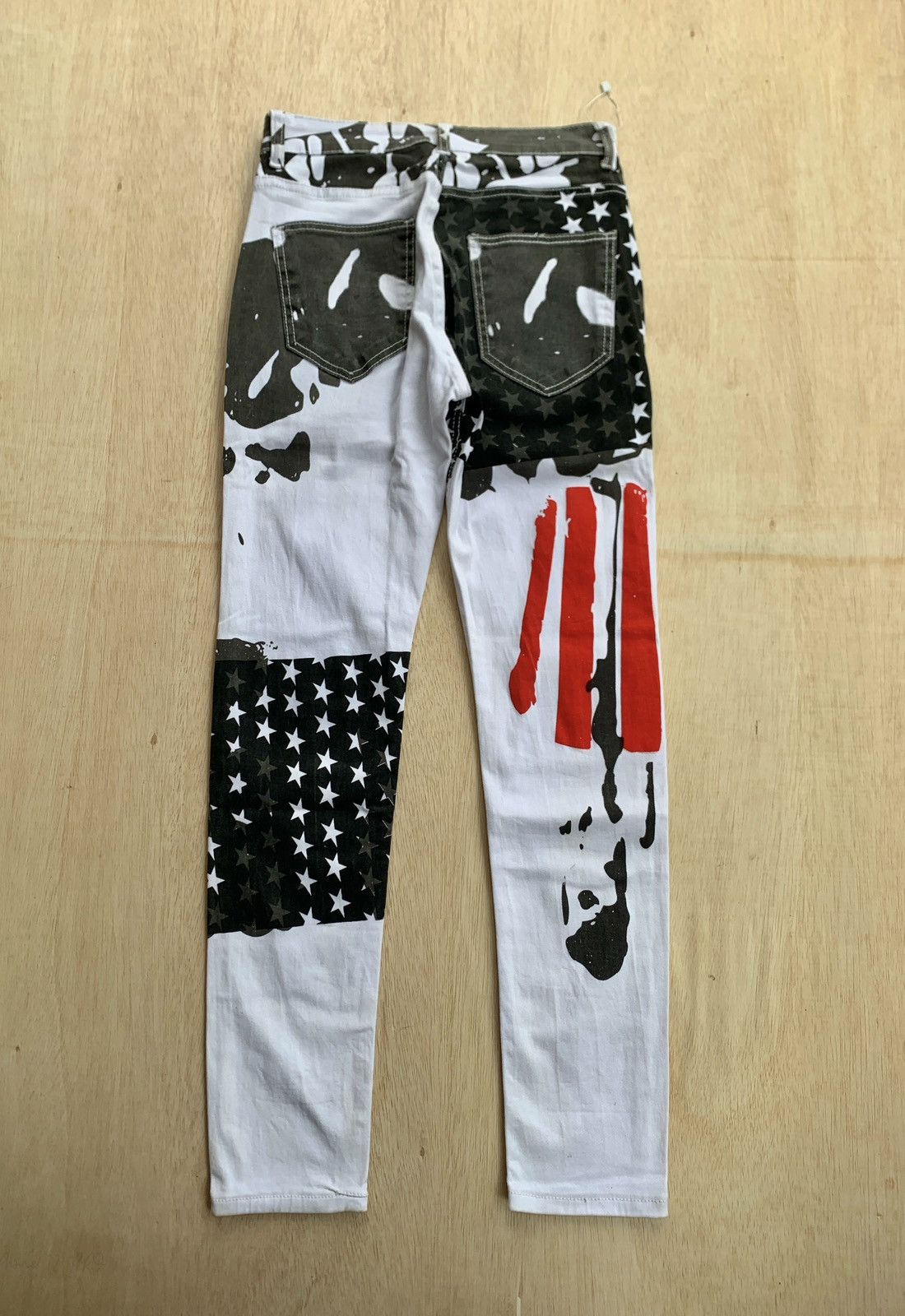 Hysteric Glamour × Japanese Brand Y2k American Flag Star Pants Size US 28 / EU 44 - 3 Thumbnail