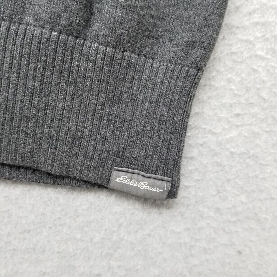 Eddie Bauer Eddie Bower Sweater Men Large Pullover Mock Neck Zip Size US L / EU 52-54 / 3 - 10 Thumbnail