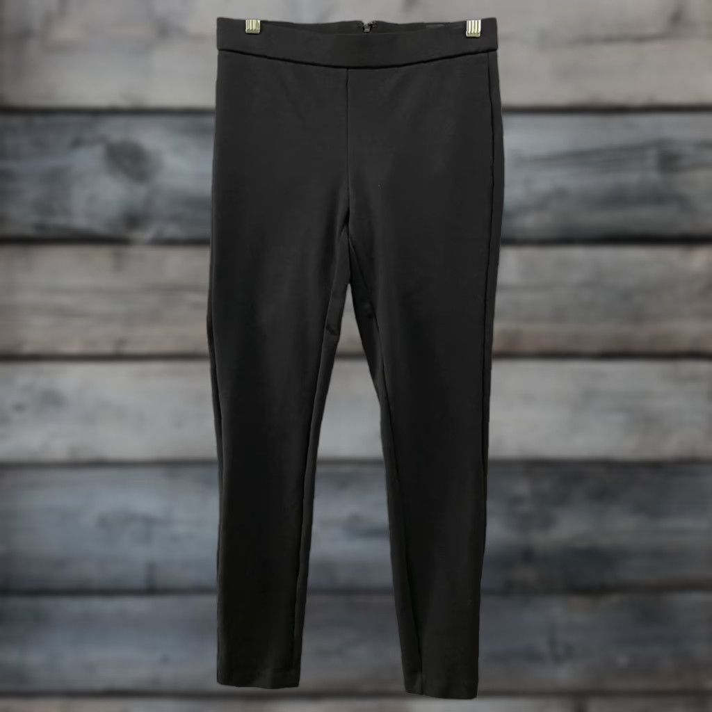 J.Crew J. Crew Pixie Pant Womens S Stretch Ponte Black Mid Rise Skinny Trousers Dress Pants Slim Size 28" / US 6 / IT 42 - 1 Thumbnail