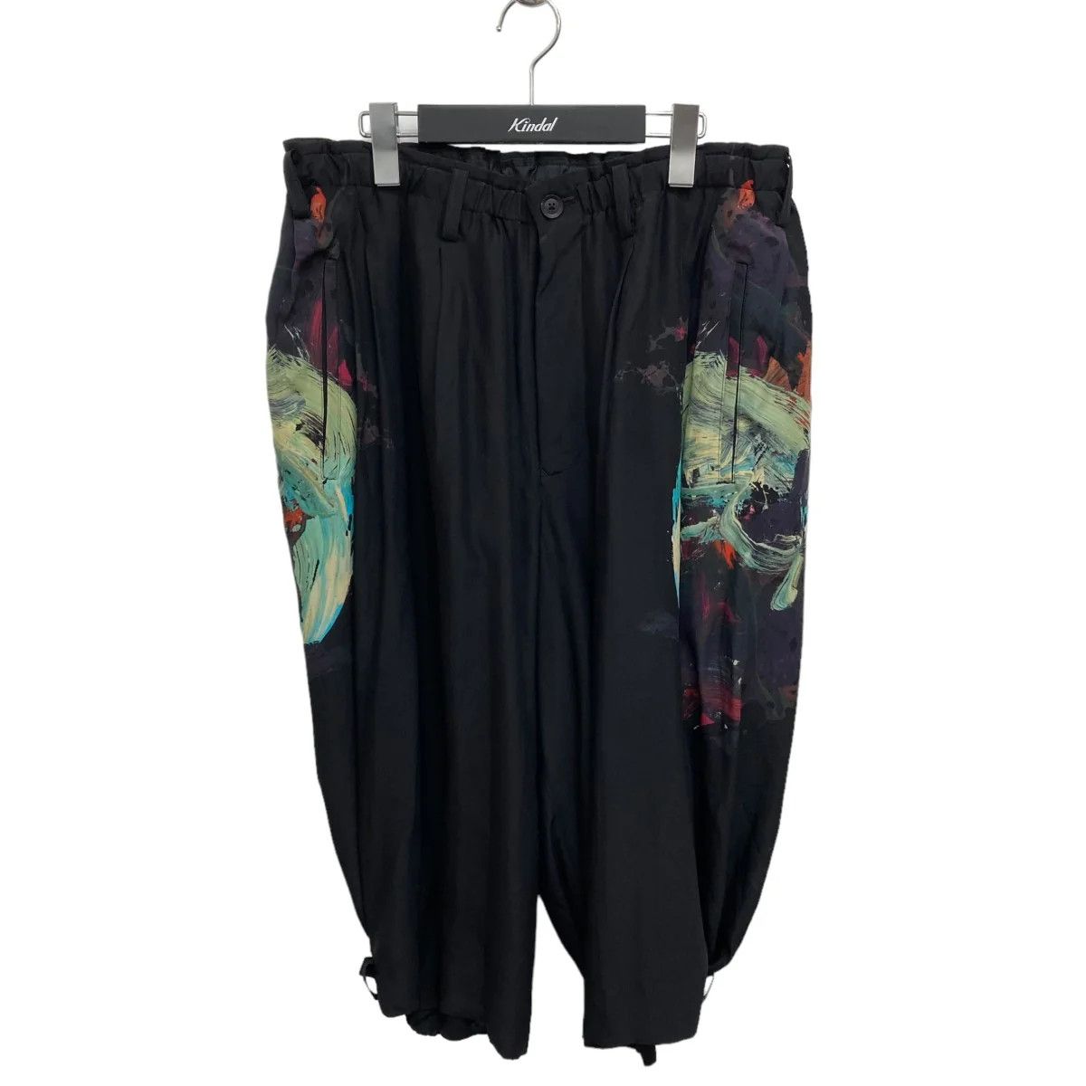Yohji Yamamoto pour homme SILKPAINTED HALF PANTS