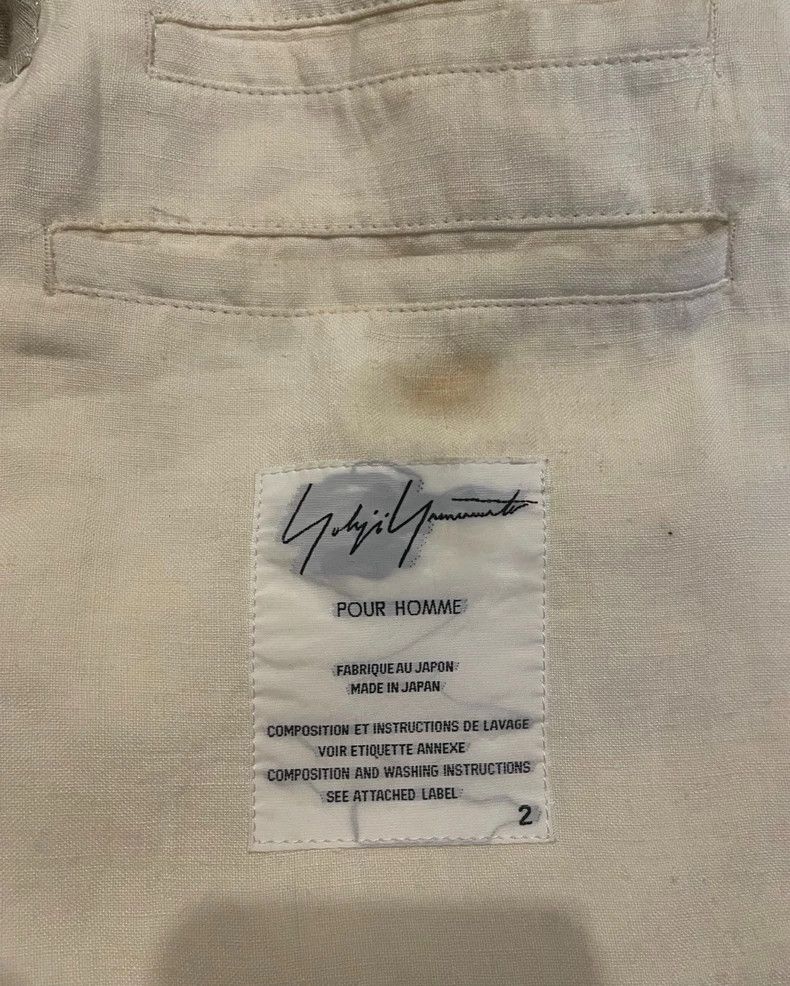 Yohji Yamamoto Yohji Yamamoto 07 SS show white jacket 2502-Nextarrow Size US M / EU 48-50 / 2 - 6 Thumbnail