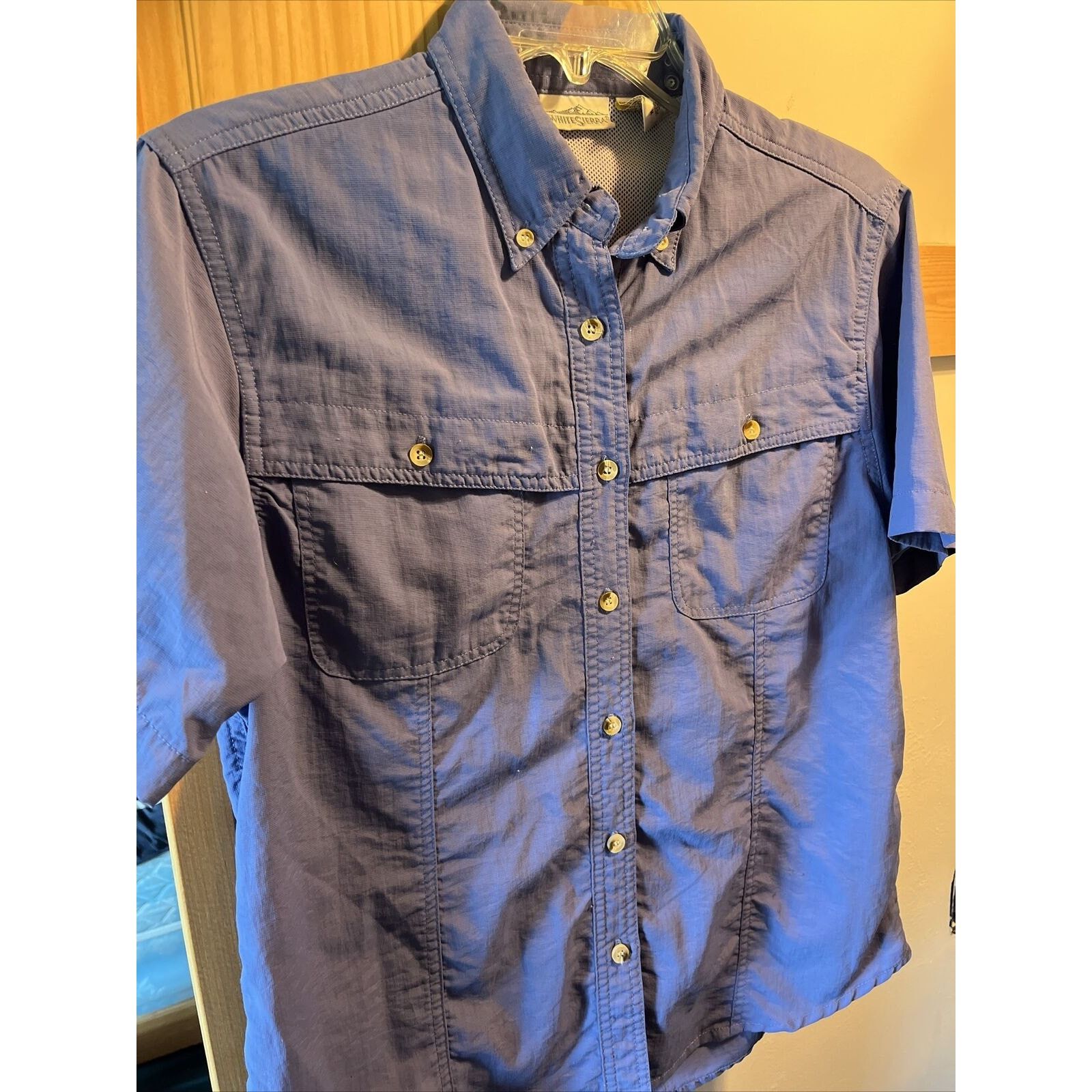 White Sierra White Sierra Womens Button Down Hiking Fishing Shirt M SS Size M / US 6-8 / IT 42-44 - 5 Thumbnail