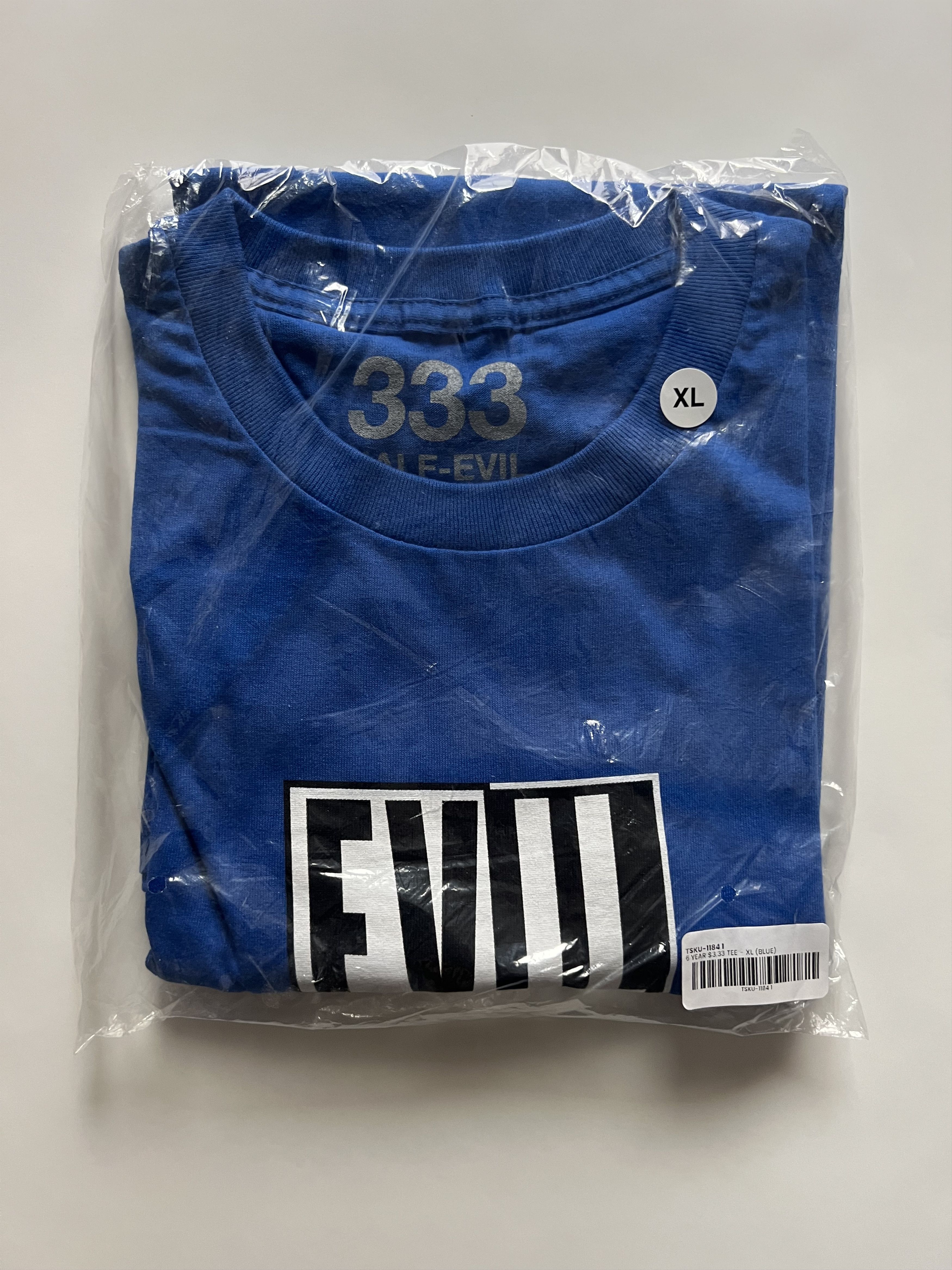 Half Evil Half Evil 6 Year Limited Edition Tee T-Shirt Blue Size XL Size US XL / EU 56 / 4 - 1 Thumbnail