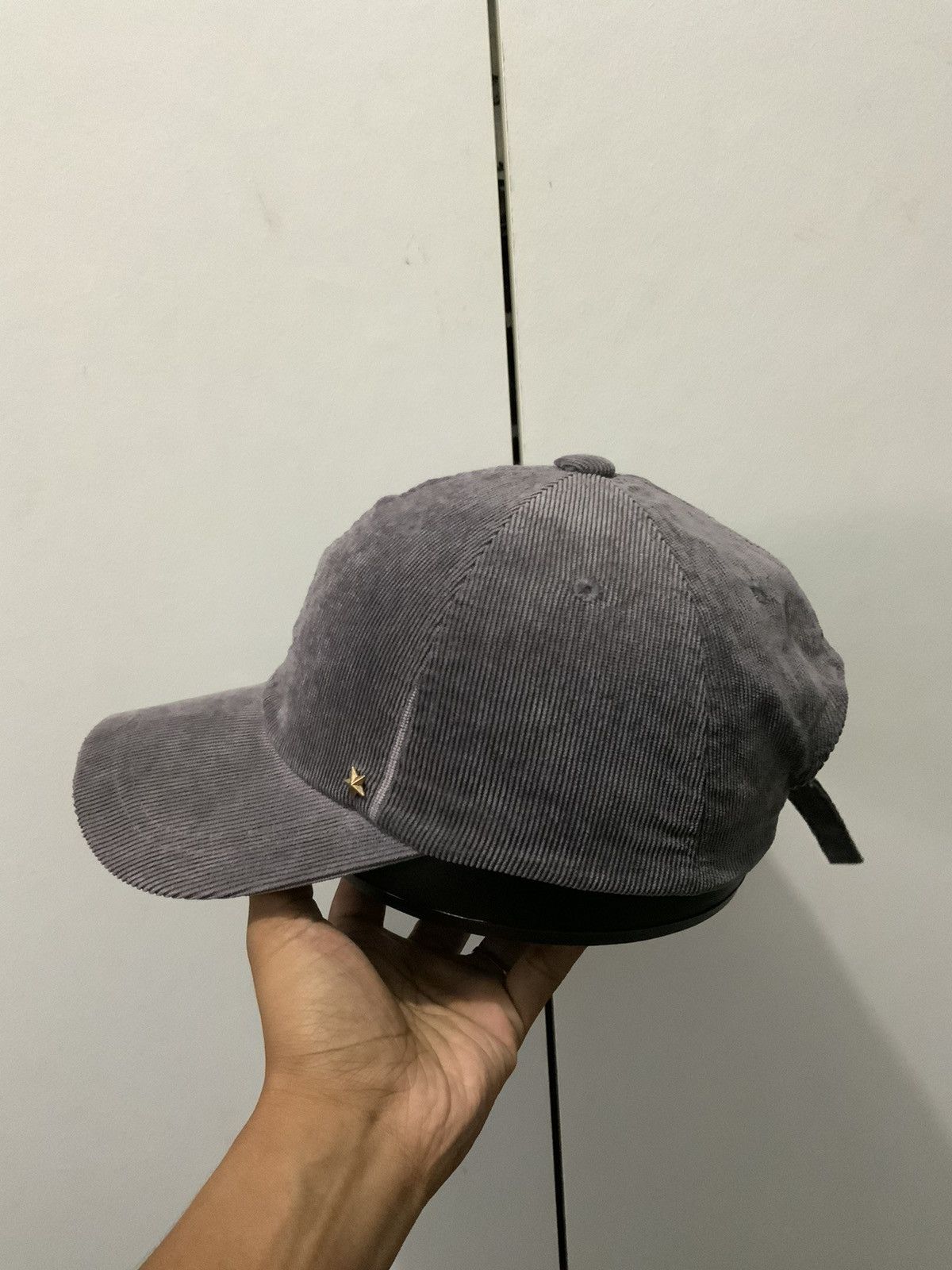 Vintage Grove Plain Corduroi Small Patches Hat Size ONE SIZE - 2 Thumbnail