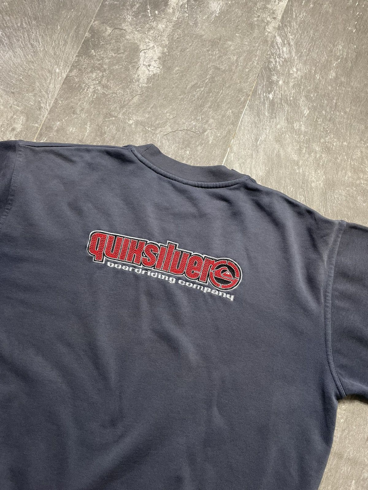 Quiksilver Quiksilver Vintage Sweatshirt Big Logo Y2K 90s Surf Size US L / EU 52-54 / 3 - 2 Thumbnail