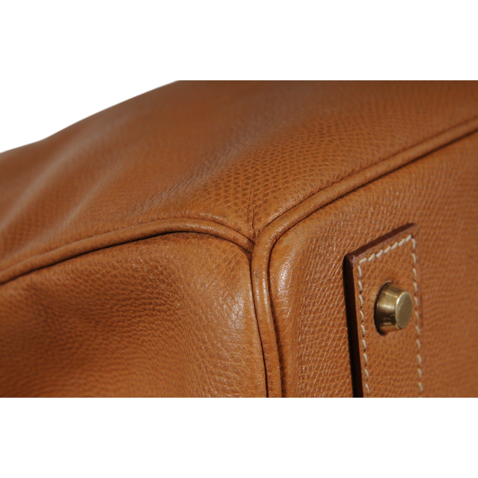 Hermes VTG 1980's Haut à Courroies Hac 55 Birkin Veau Courchevel Size ONE SIZE - 19 Thumbnail