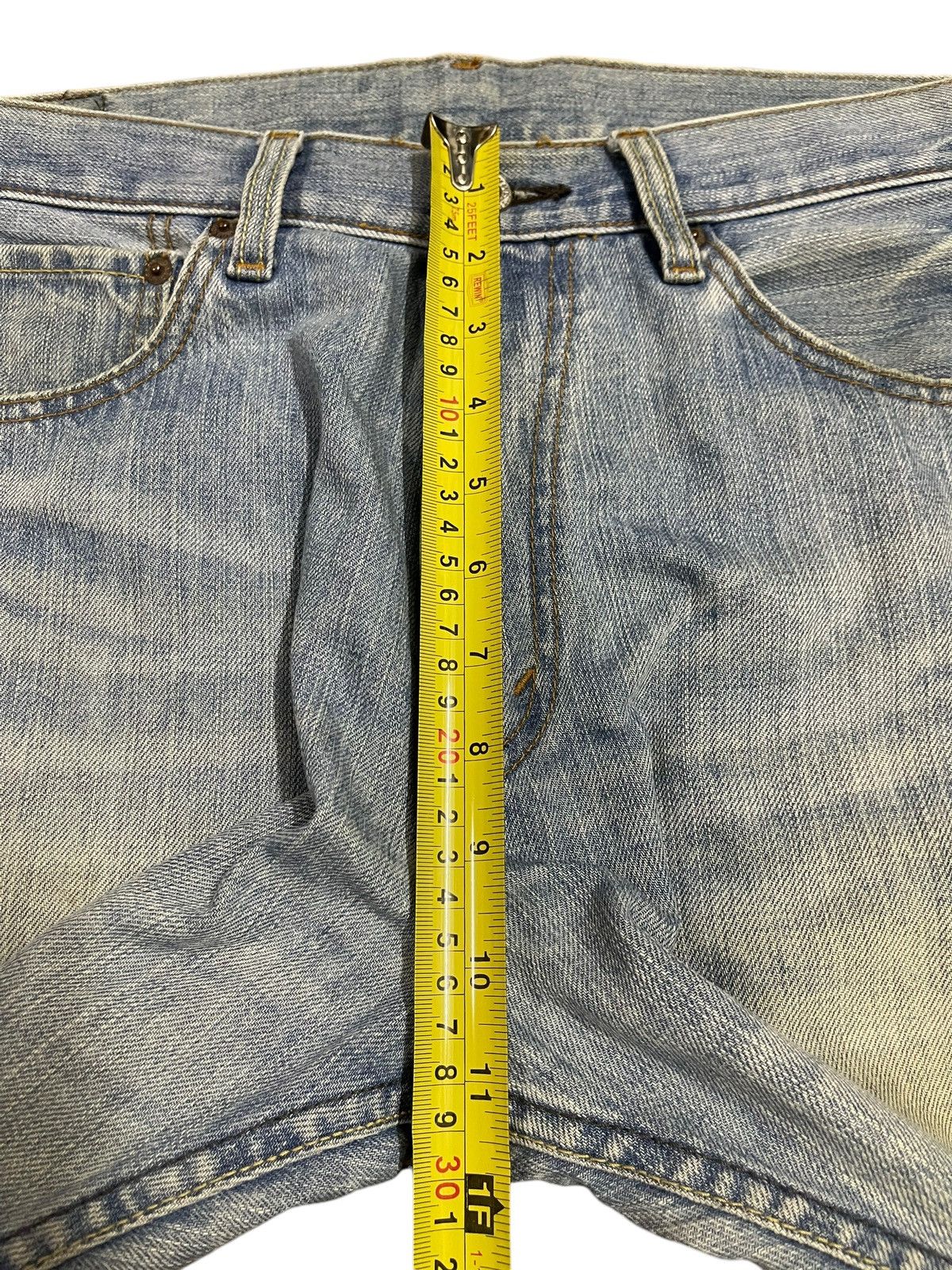 Japanese Brand Vintage Japanese Brand Blue Mud Wash Style Loose Jeans Size US 33 - 15 Thumbnail