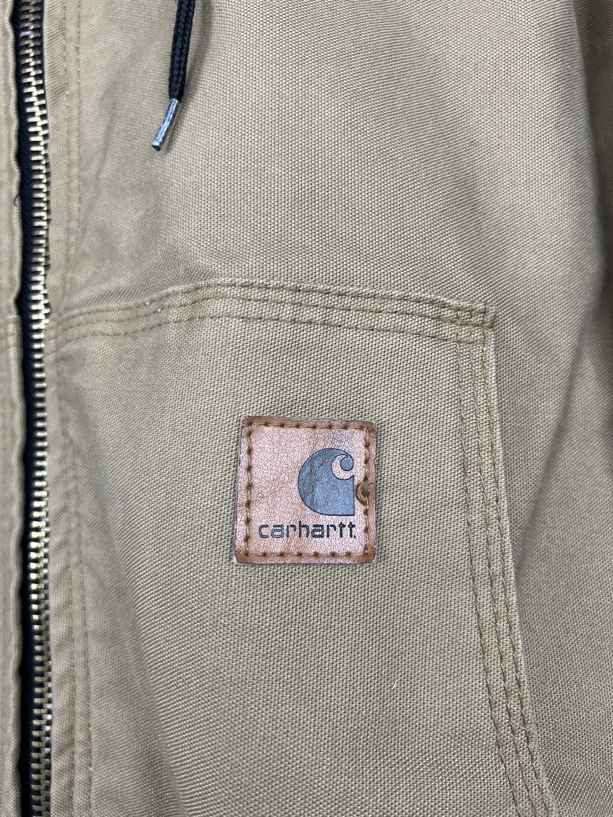 Carhartt Wip Vintage Carhartt Duck Canvas Hoodie Men’s Jacket Size M Size US M / EU 48-50 / 2 - 9 Thumbnail