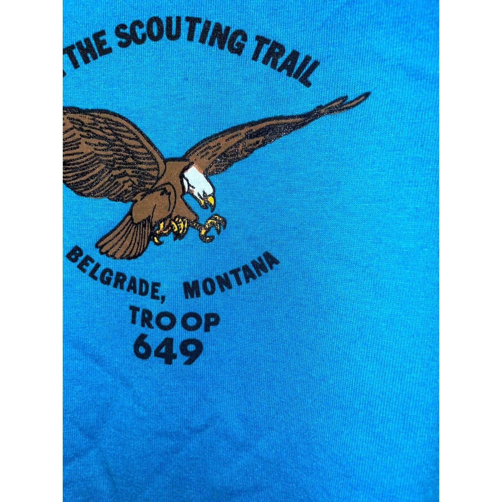 Vintage 90s Vintage Boy Scouts Scouting Trail Montana 649 Shirt XL Size US XL / EU 56 / 4 - 3 Thumbnail