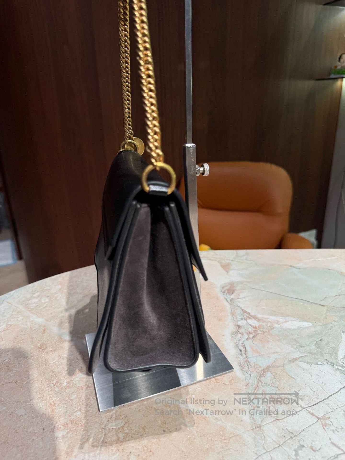 Givenchy Givenchy GV3 Small Sheepskin Crossbody Bag. Size ONE SIZE - 4 Thumbnail
