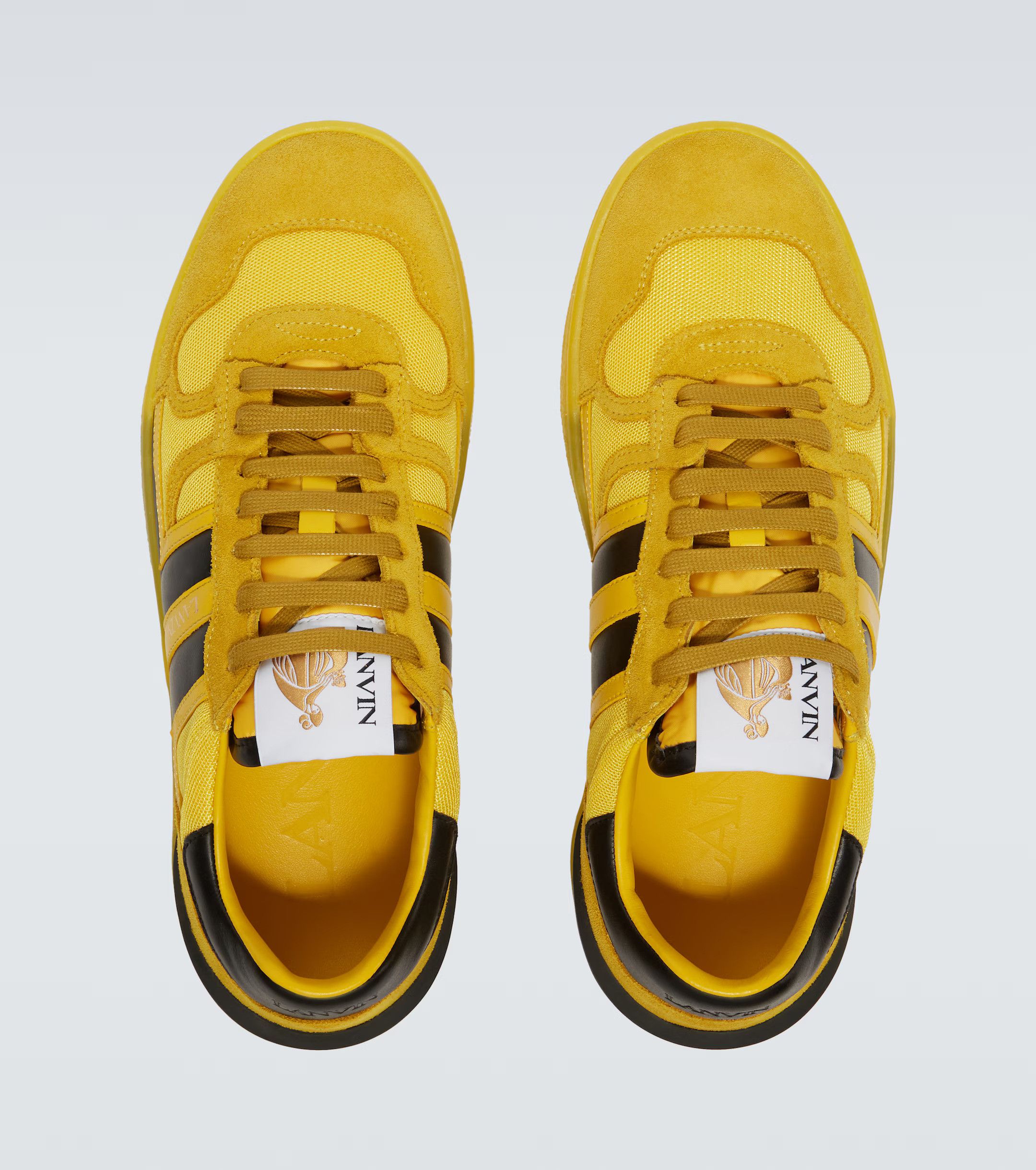 Lanvin oc11z0526 Clay Sneakers in Yellow Size US 9.5 / EU 42-43 - 4 Thumbnail