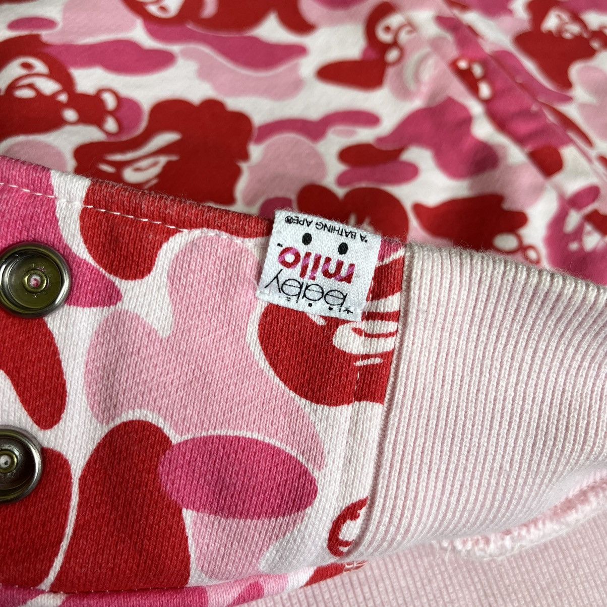 Bape Baby Milo ABC Camo Varsity Jacket Size US XL / EU 56 / 4 - 5 Thumbnail