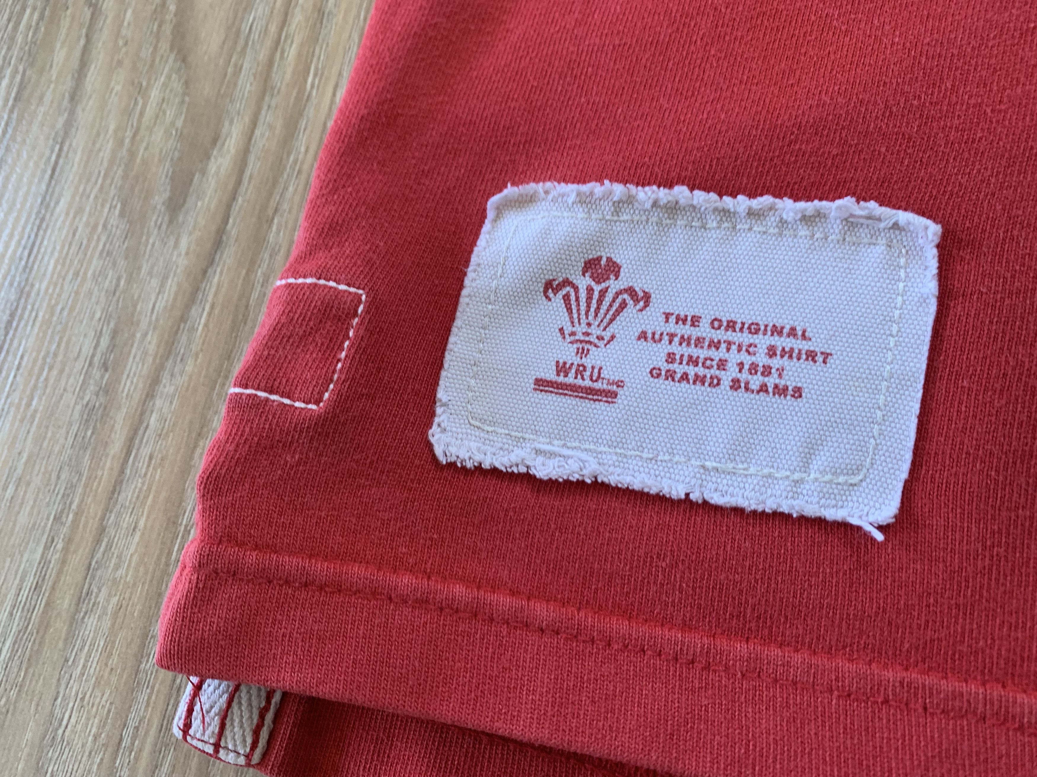 Other WRU Wales Rugby Union Cotton Short Sleeve Polo Size US L / EU 52-54 / 3 - 8 Thumbnail