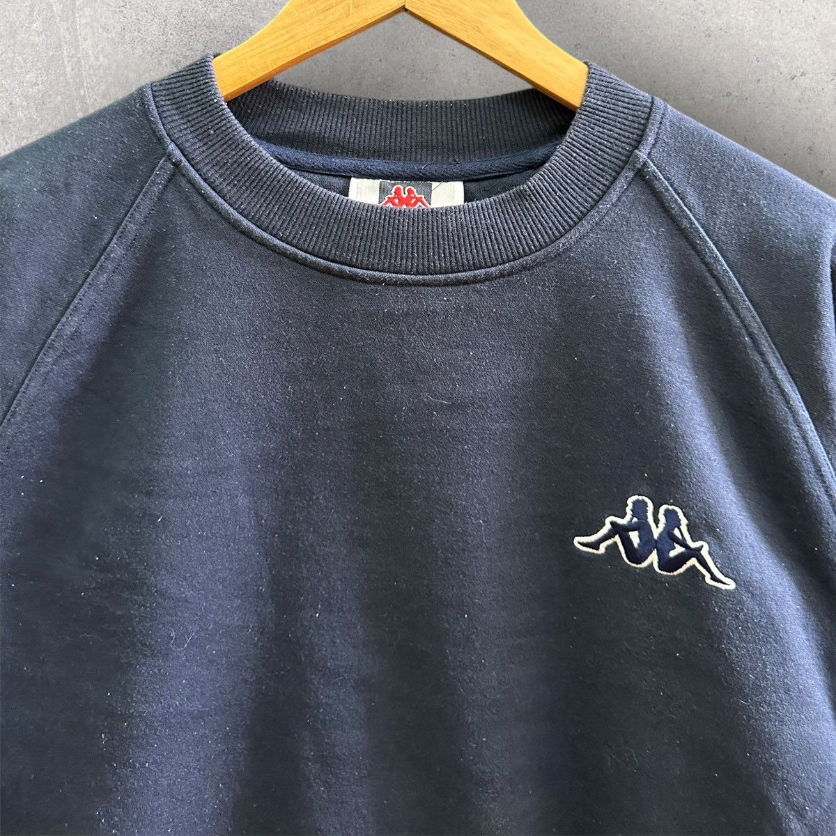 Japanese Brand × Kappa × Vintage Vintage 90’s Kappa Small Logo Crewneck Sweatshirt Size US M / EU 48-50 / 2 - 2 Thumbnail