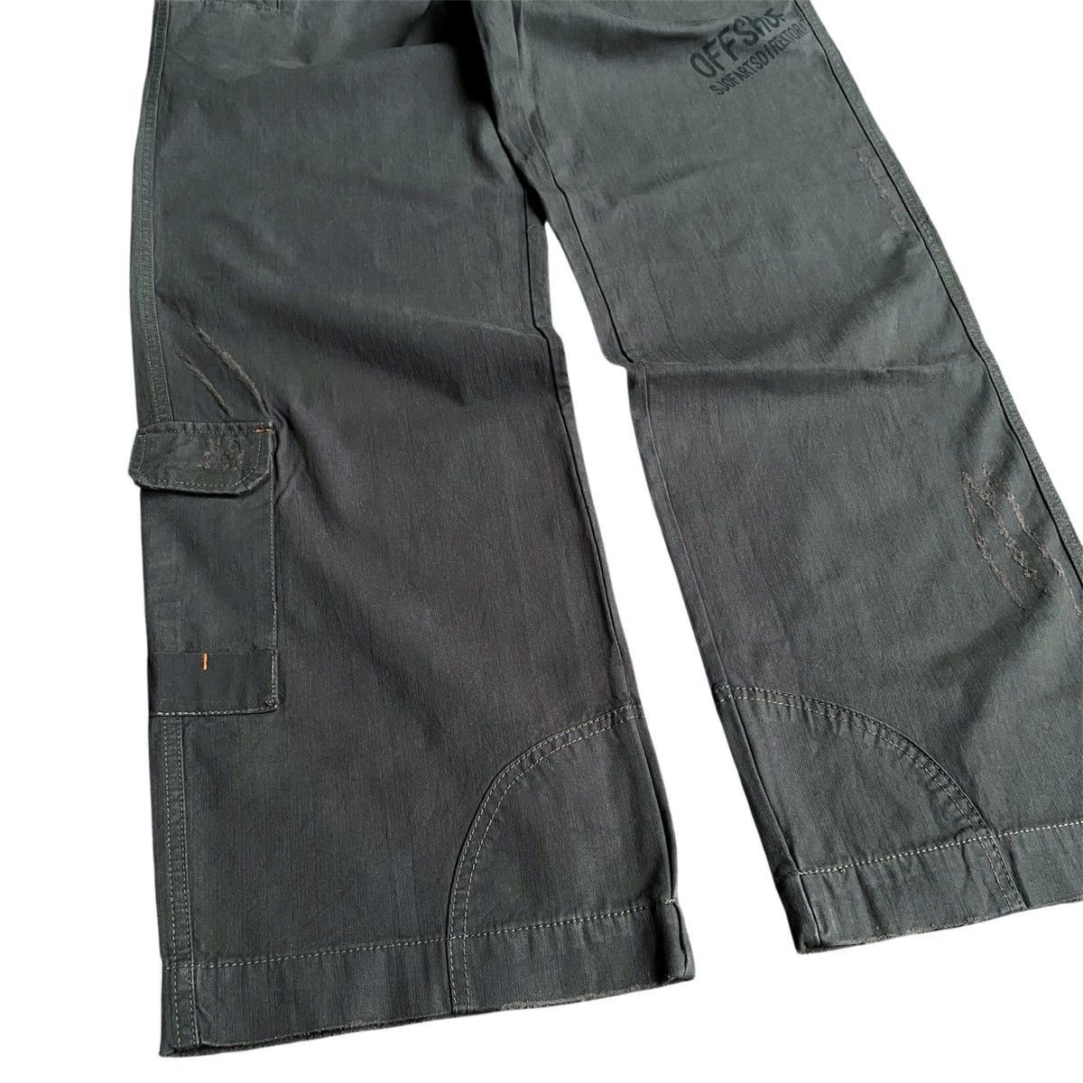 Goretex × Helly Hansen Rare Vintage Y2K Helly Hansen Wide Baggy Cargo Pants Size US 32 / EU 48 - 2 Thumbnail