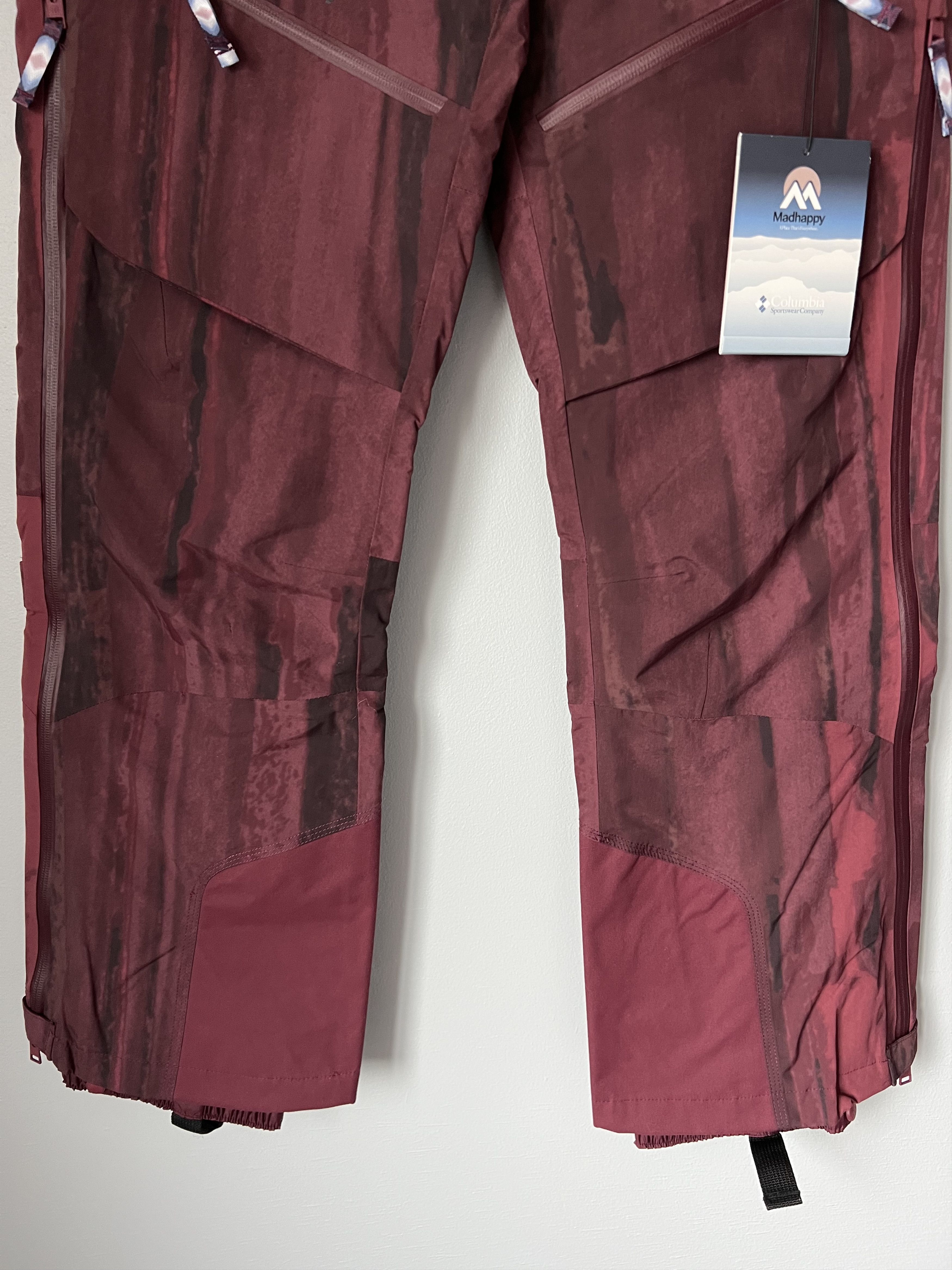 Columbia × Madhappy Madhappy Columbia Snow Pants in Maroon Size US 30 / EU 46 - 3 Thumbnail