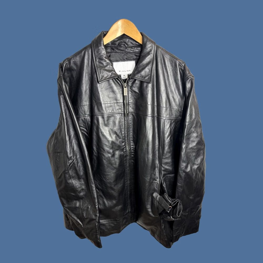 Vintage VINTAGE Wilsons Leather Jacket Womens 1X Black M. Julian Thinsulate Gloves Bomber Jacket 90s Mens Big & Tall Black Gloves Size XL / US 12-14 / IT 48-50 - 1 Thumbnail
