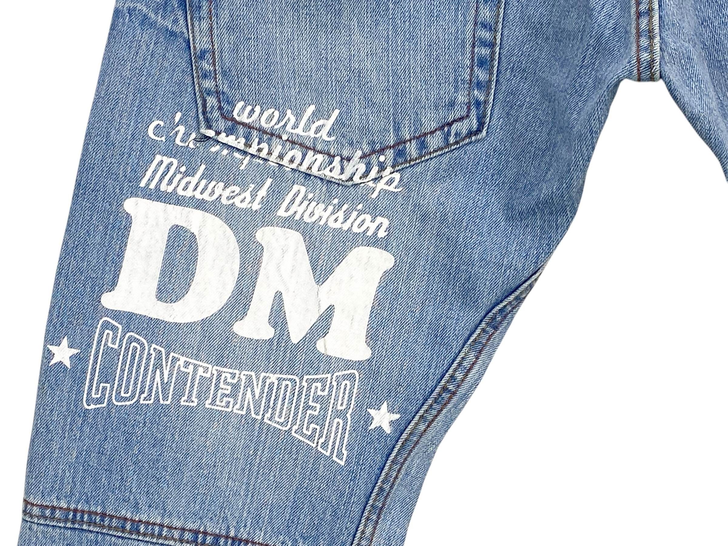 Japanese Brand Dominates Jeans Double Waist Jeans Japanese Jeans Size US 32 / EU 48 - 11 Thumbnail