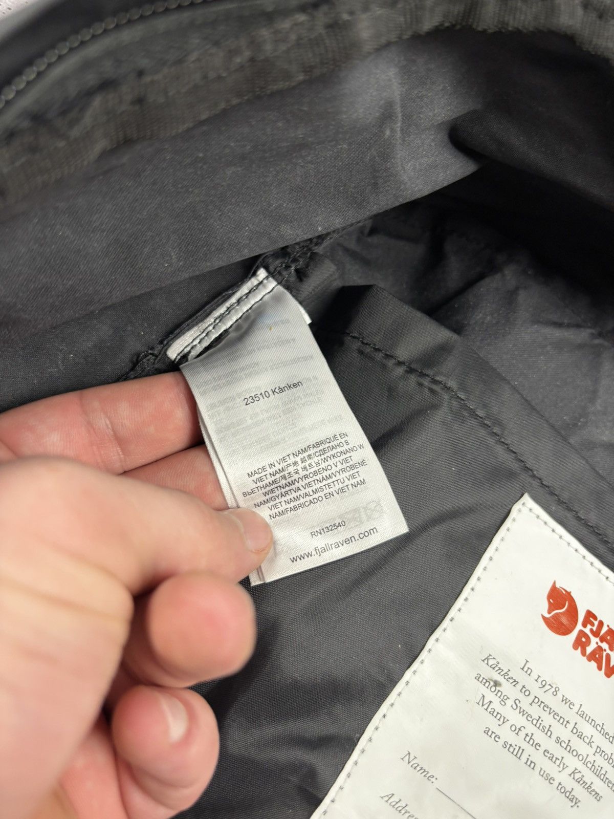 Fjallraven Fjallraven waxed bag Size ONE SIZE - 7 Thumbnail