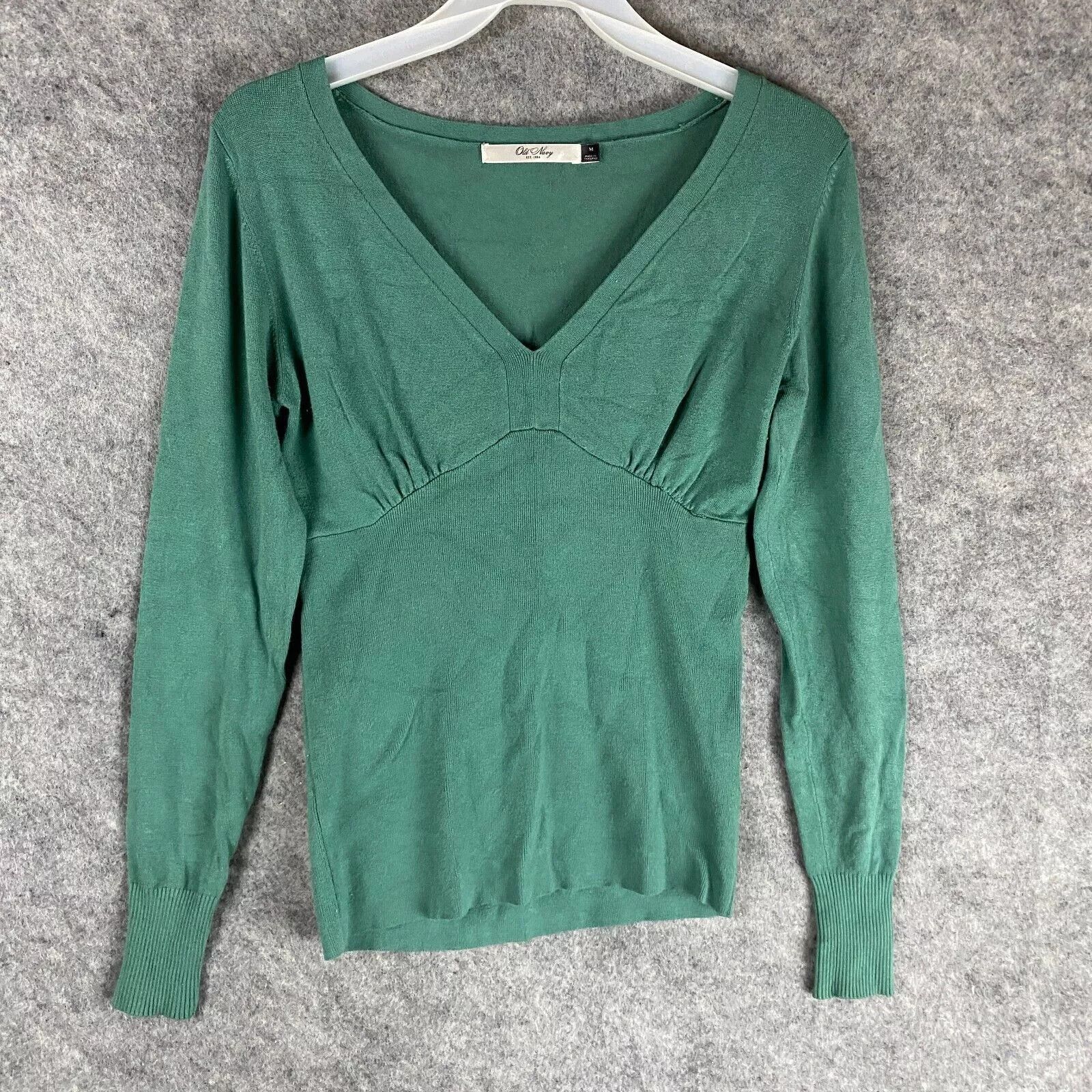 Old Navy Old Navy Blouse Women's Pullover Long Sleeve Rayon Blend M Size M / US 6-8 / IT 42-44 - 1 Thumbnail