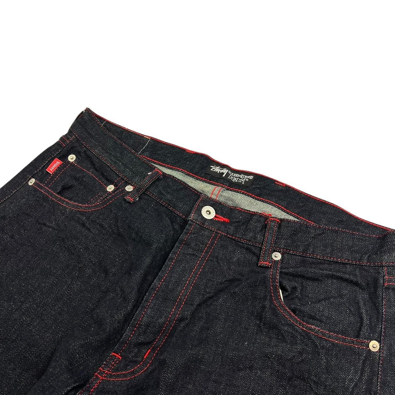 Stussy Vintage 2000s Stussy x Futura Laboratories Jeans - Waist 33” Size US 33 - 5 Thumbnail