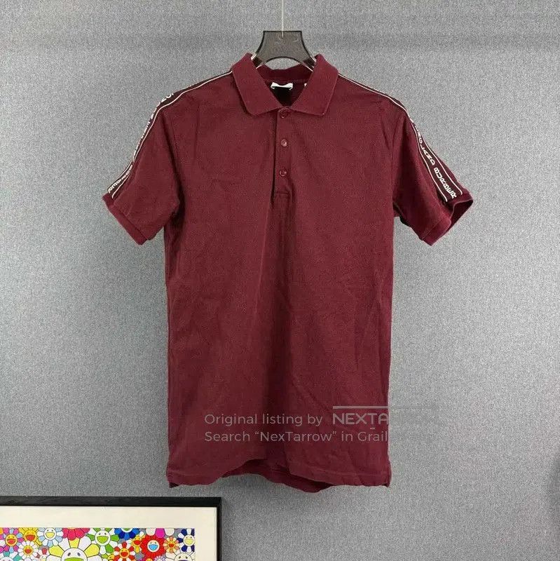 Burberry Burberry Red Men's Polo Shirt XXS. Size US XXS / EU 40 - 1 Thumbnail