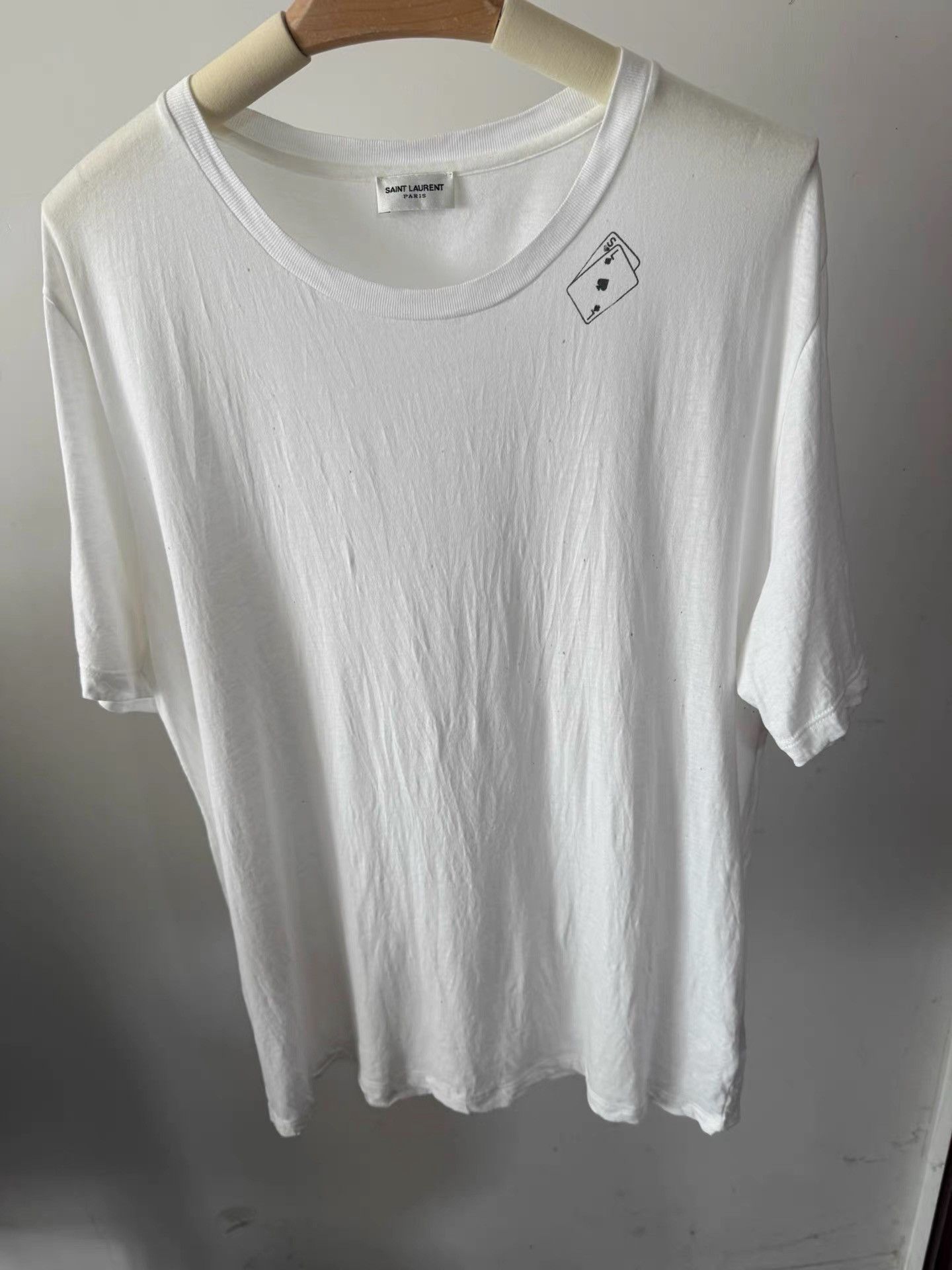 Saint Laurent Playing Card T-shirt K33