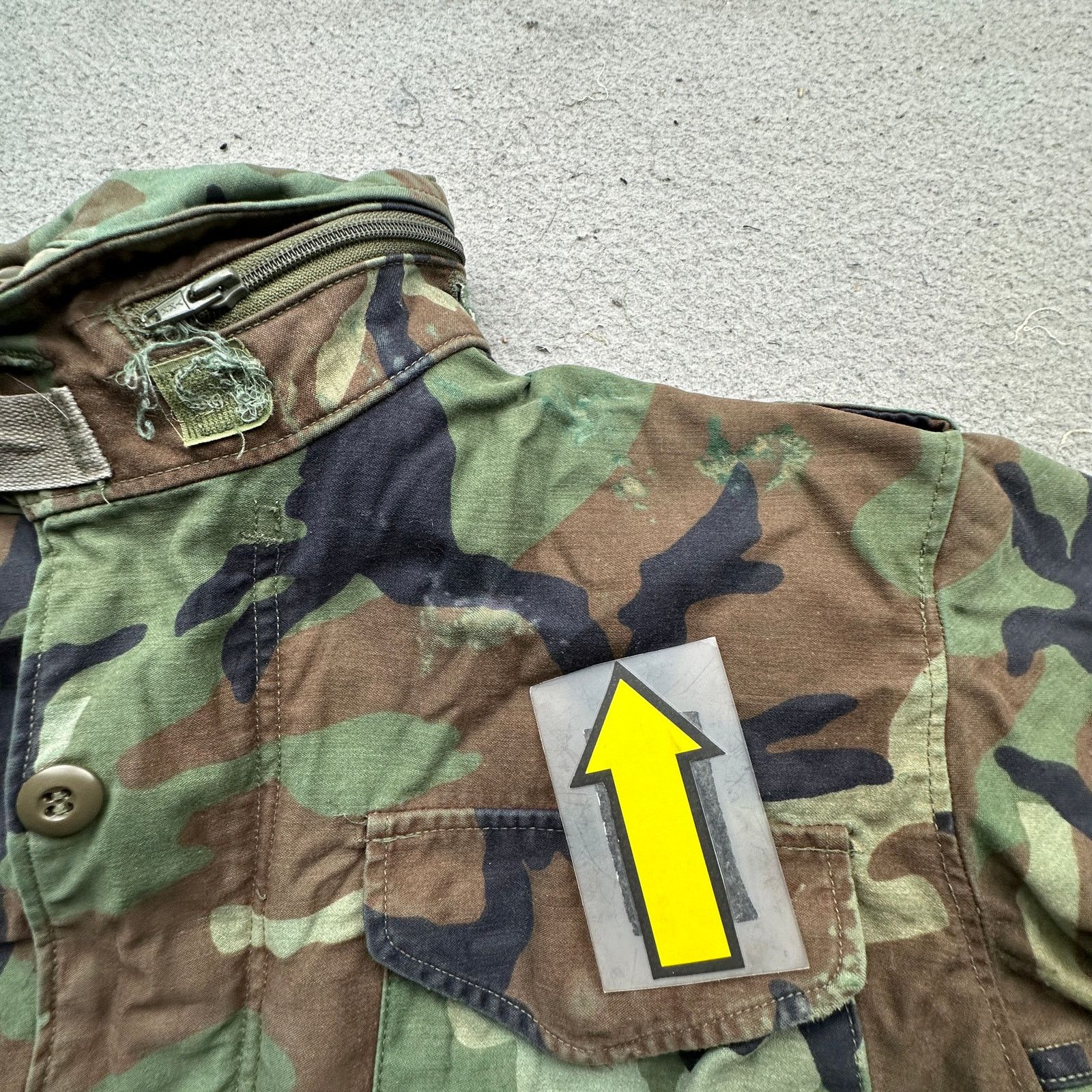 Other Vintage US Army M-65 Field Jacket Men S Military Camouflage Size US S / EU 44-46 / 1 - 8 Thumbnail