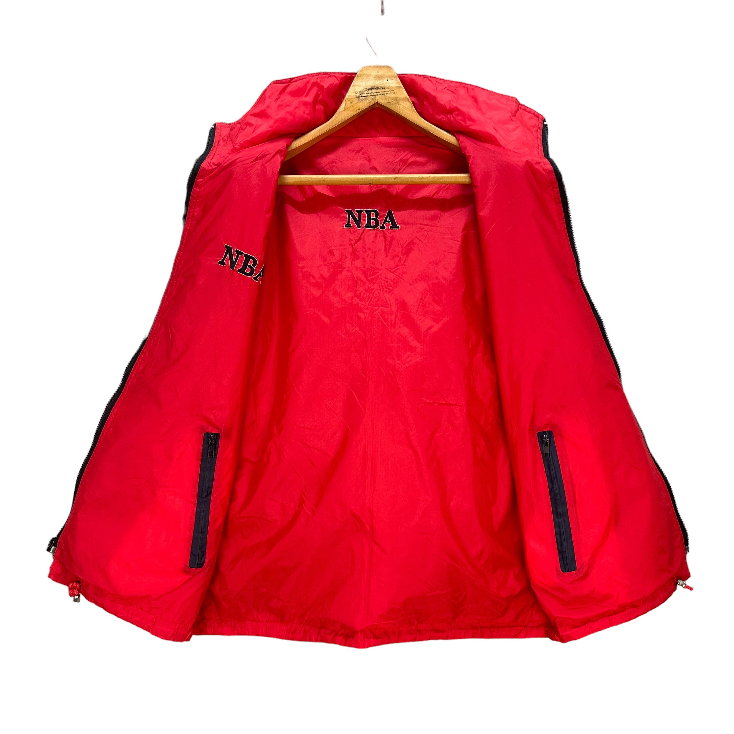 Japanese Brand REVERSIBLE JACKET FLASHLIGHT NBA RED JACKET #8535-013 Size US M / EU 48-50 / 2 - 9 Thumbnail