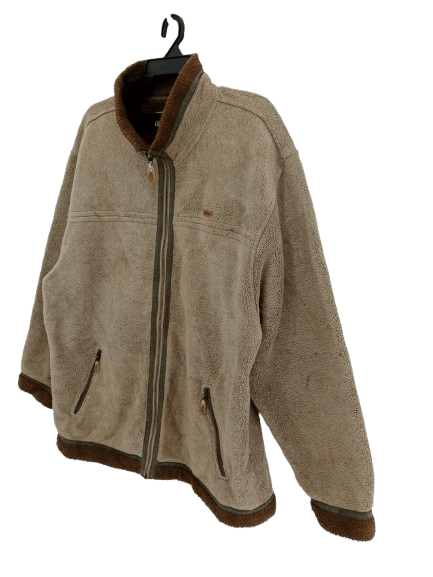 Vintage Vintage Crocodile Fleece Jacket Size US L / EU 52-54 / 3 - 3 Thumbnail