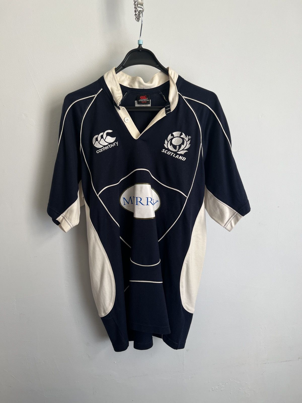 Canterbury of New Zealand Vintage Scotland Rugby Shirt 2008 Jersey Canterbury Murray Size US M / EU 48-50 / 2 - 1 Thumbnail