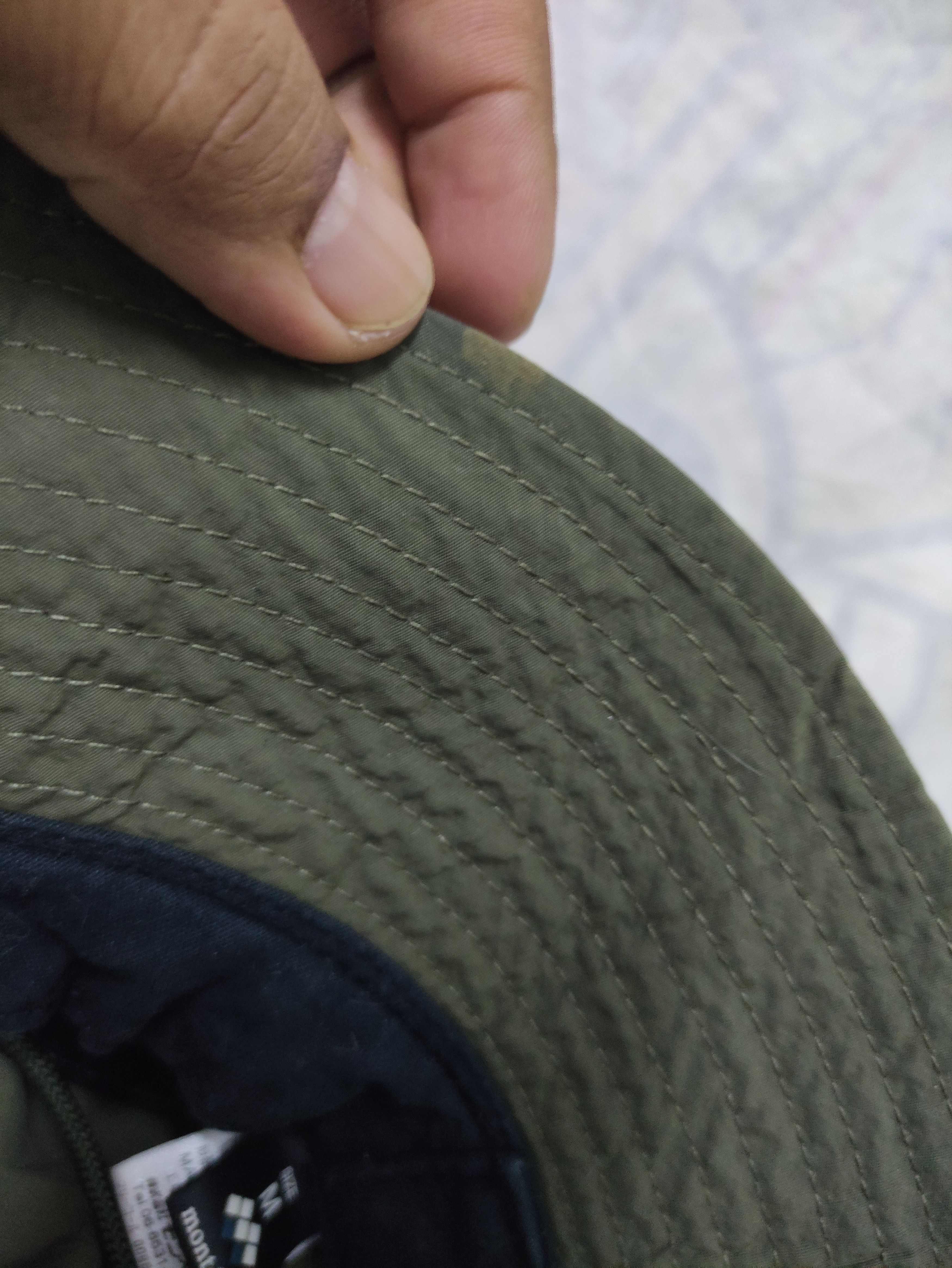 Montbell MONTBELL NYLON VINTAGE BUCKET HAT OLIVE GREEN Size ONE SIZE - 10 Thumbnail