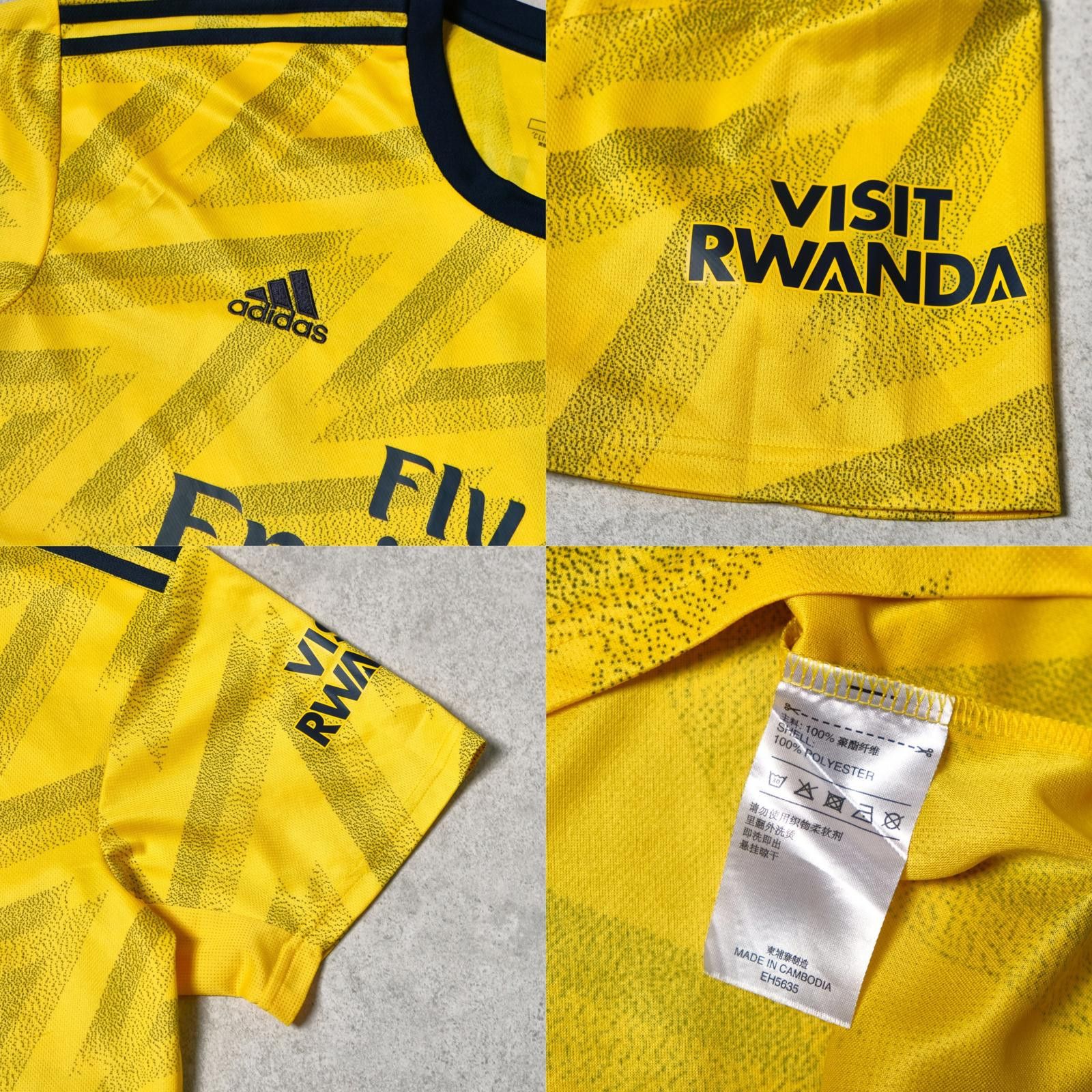 Adidas 2019/20 Arsenal Away Shirt Adidas Saka (XL) Size US XL / EU 56 / 4 - 6 Thumbnail