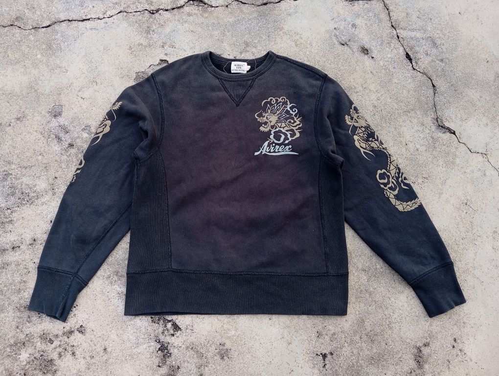 Avirex VTG Avirex🐉🎌 Sweatshirt Pullover Army Military 🪖 Size US L / EU 52-54 / 3 - 2 Thumbnail
