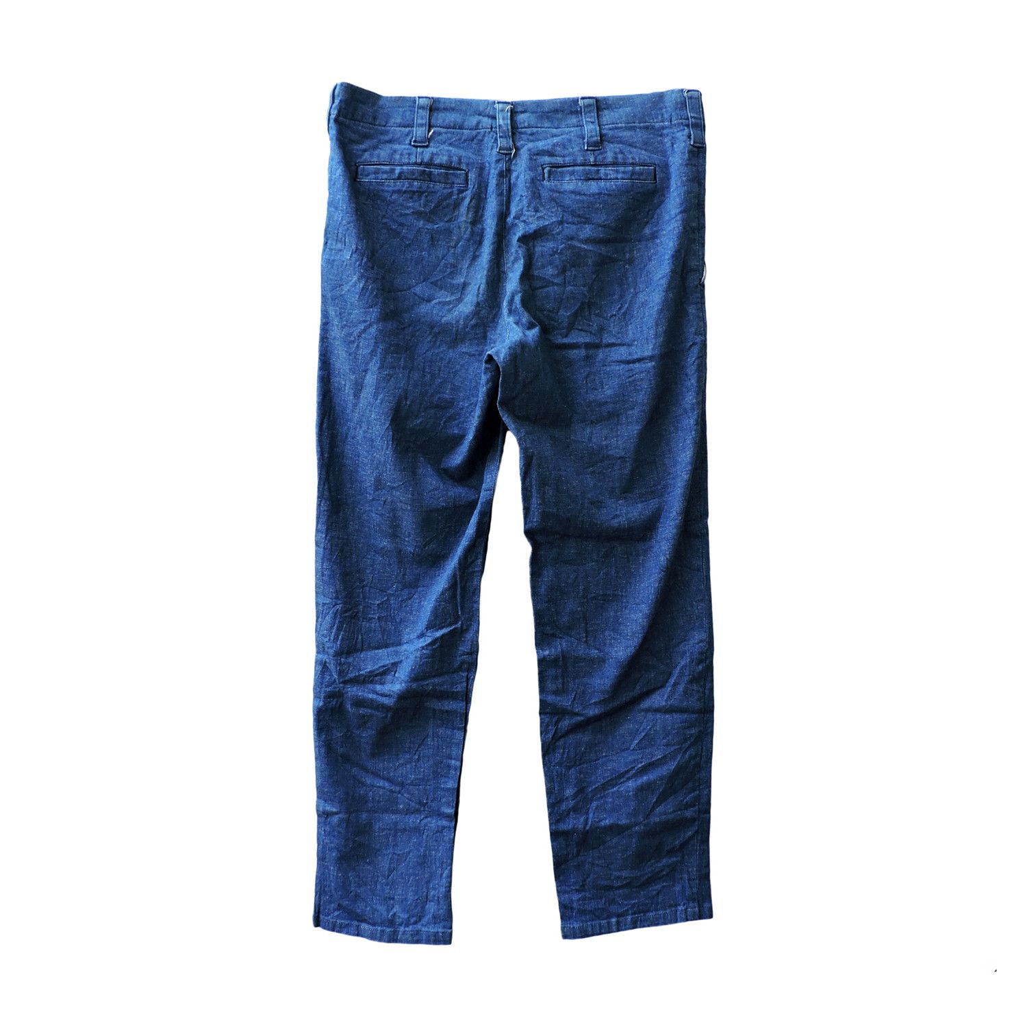 Blue Blue Japan PURE INDIGO BLUE BLUE JAPAN LIGHTWEIGHT DENIM LONG PANTS Size US 31 - 2 Thumbnail