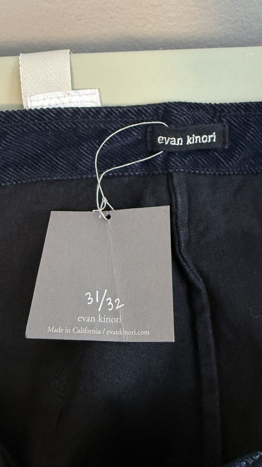 Four Pocket Pants - Black Selvedge Denim, Men's (Size 36) — image 5 of 6
